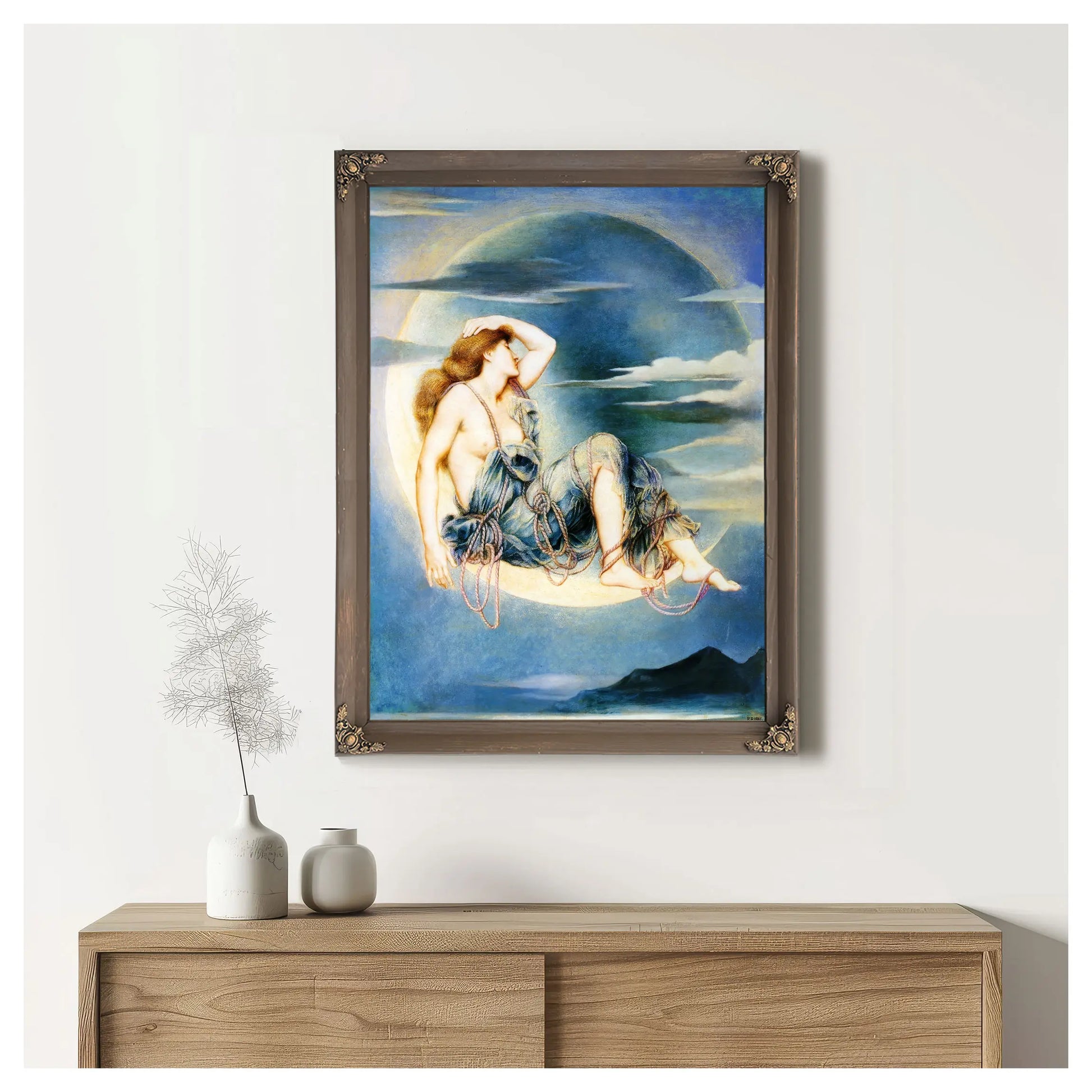 Morgan Evelyn De   Luna   1885 by Evelyn De Morgan