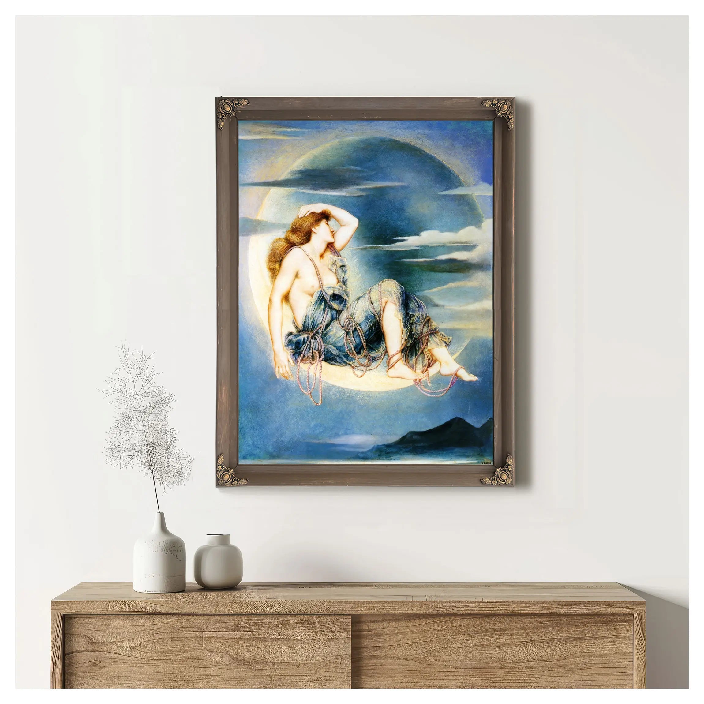 Morgan Evelyn De   Luna   1885 by Evelyn De Morgan
