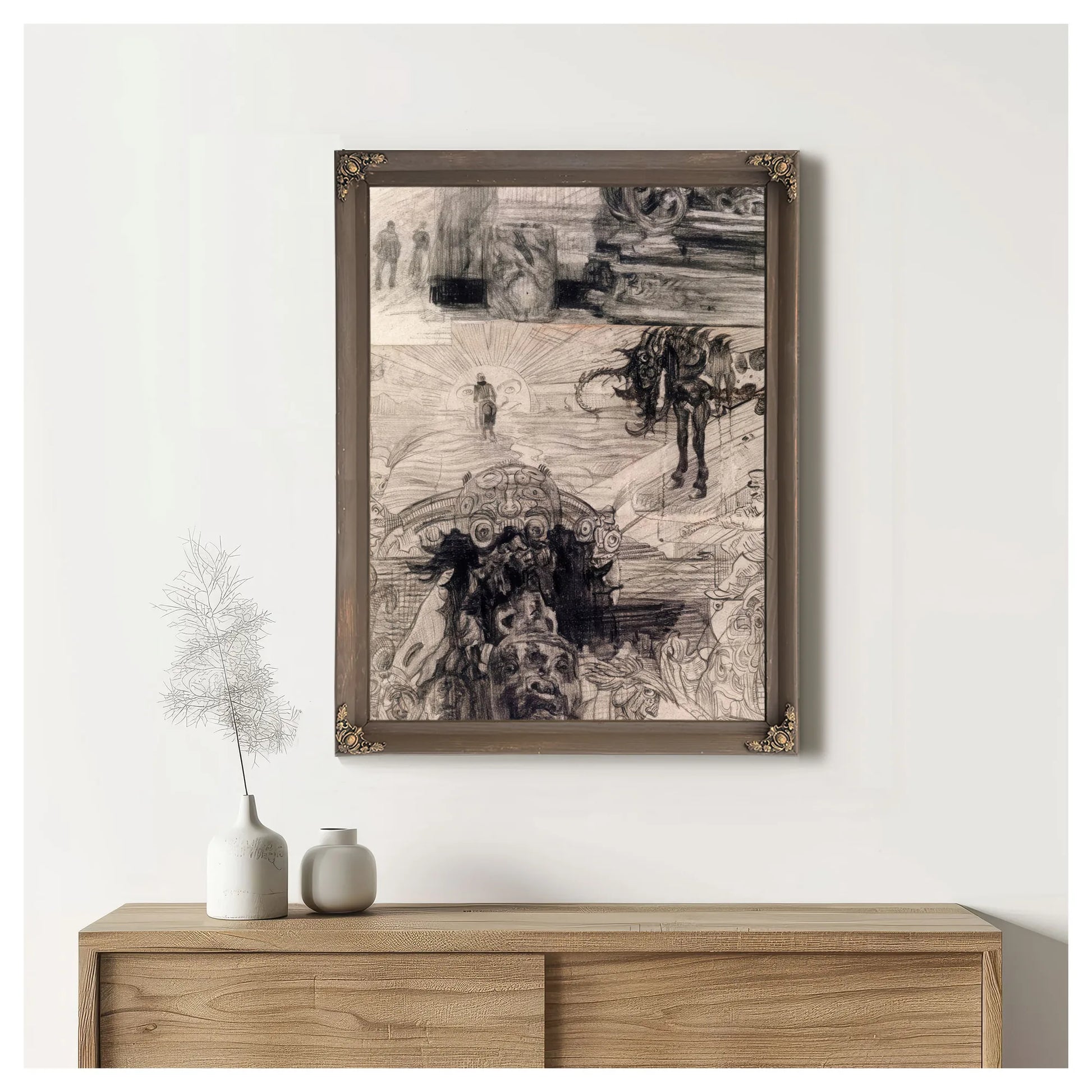 Hippogriff By James Ensor Fine Art Print
