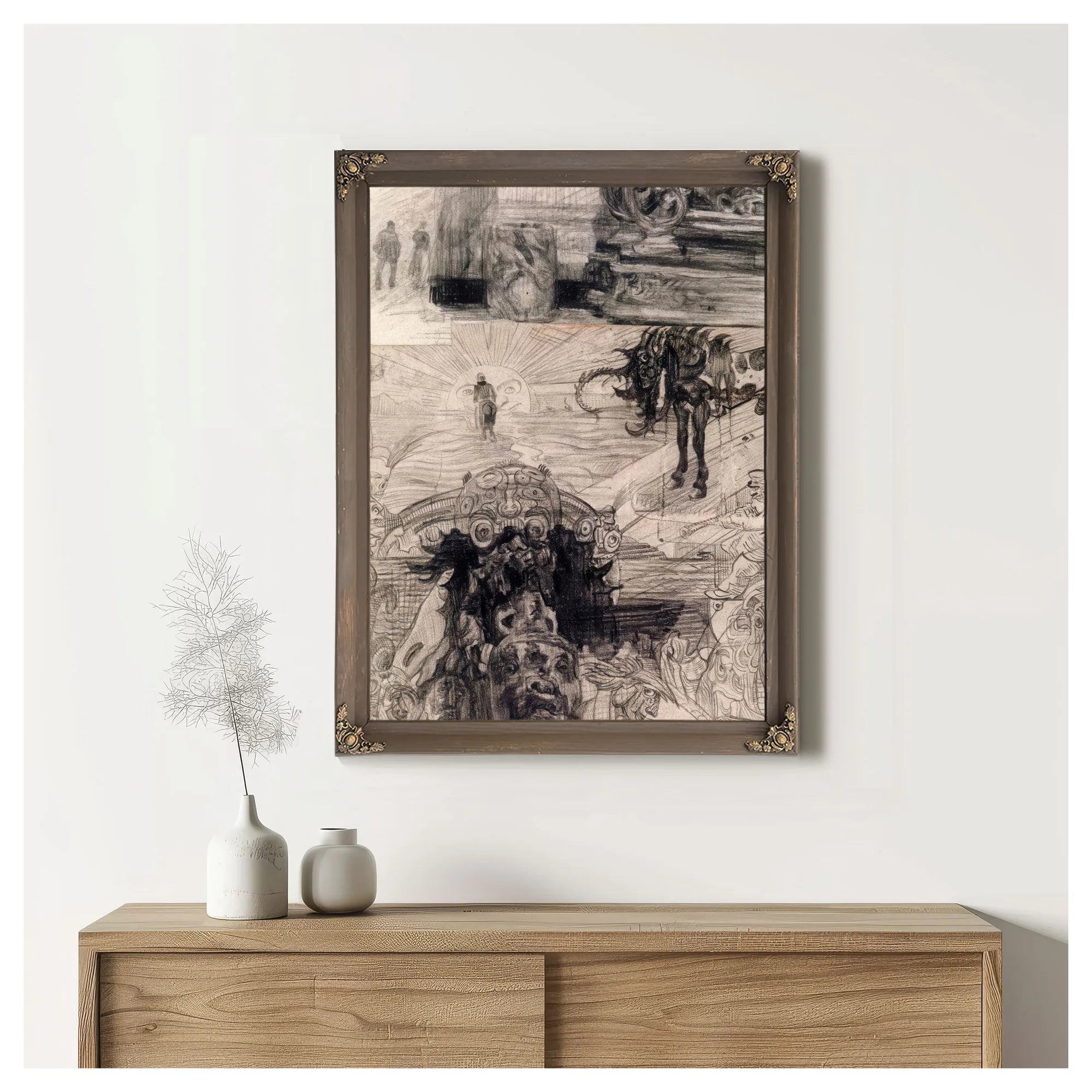 Hippogriff By James Ensor Fine Art Print