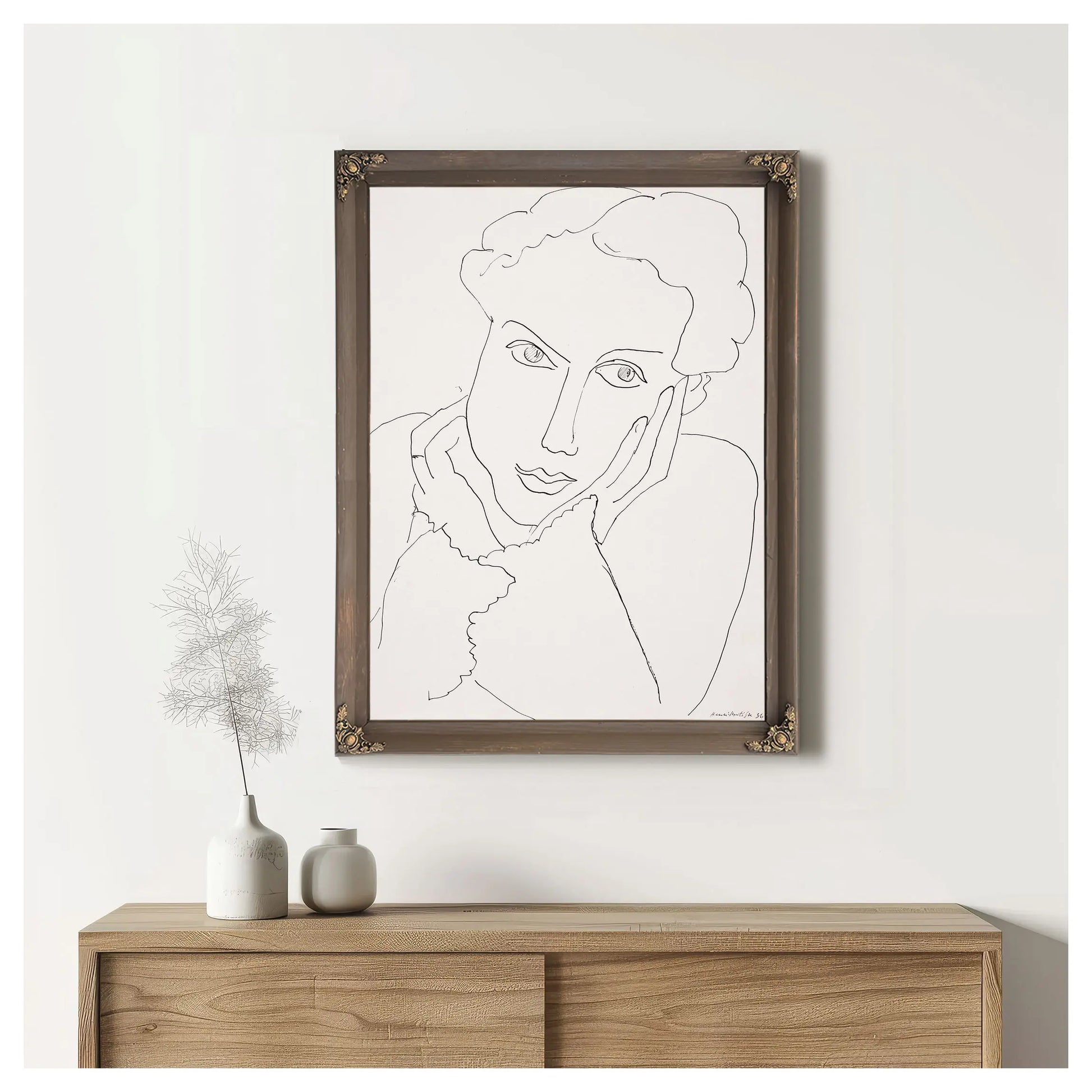 Portrait De Femme by Henri Matisse