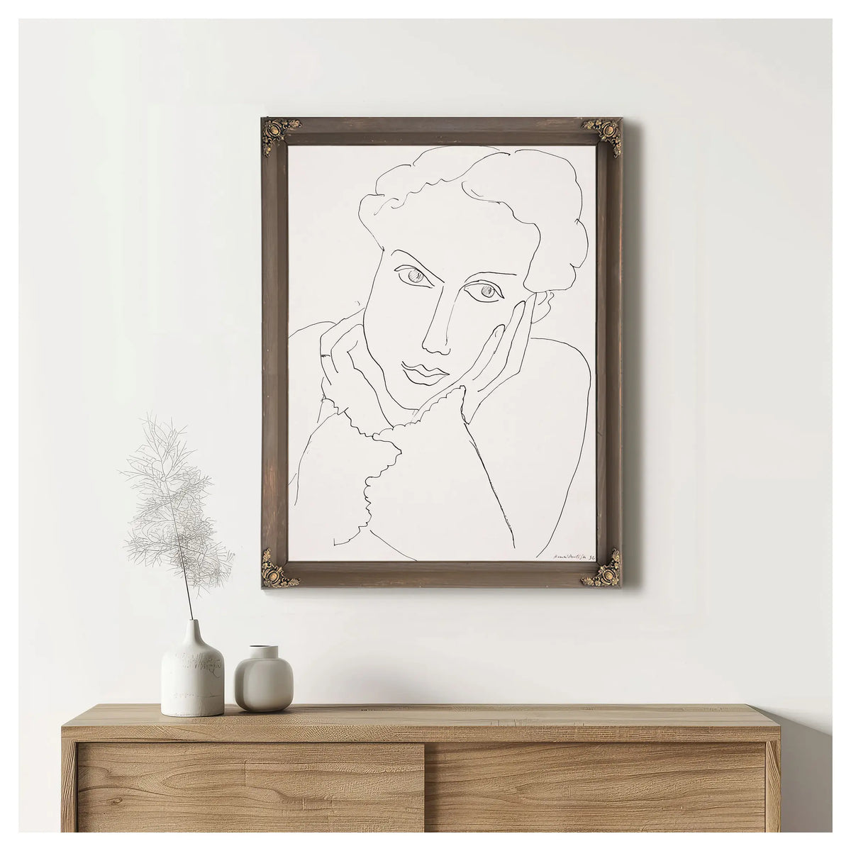 Portrait De Femme by Henri Matisse