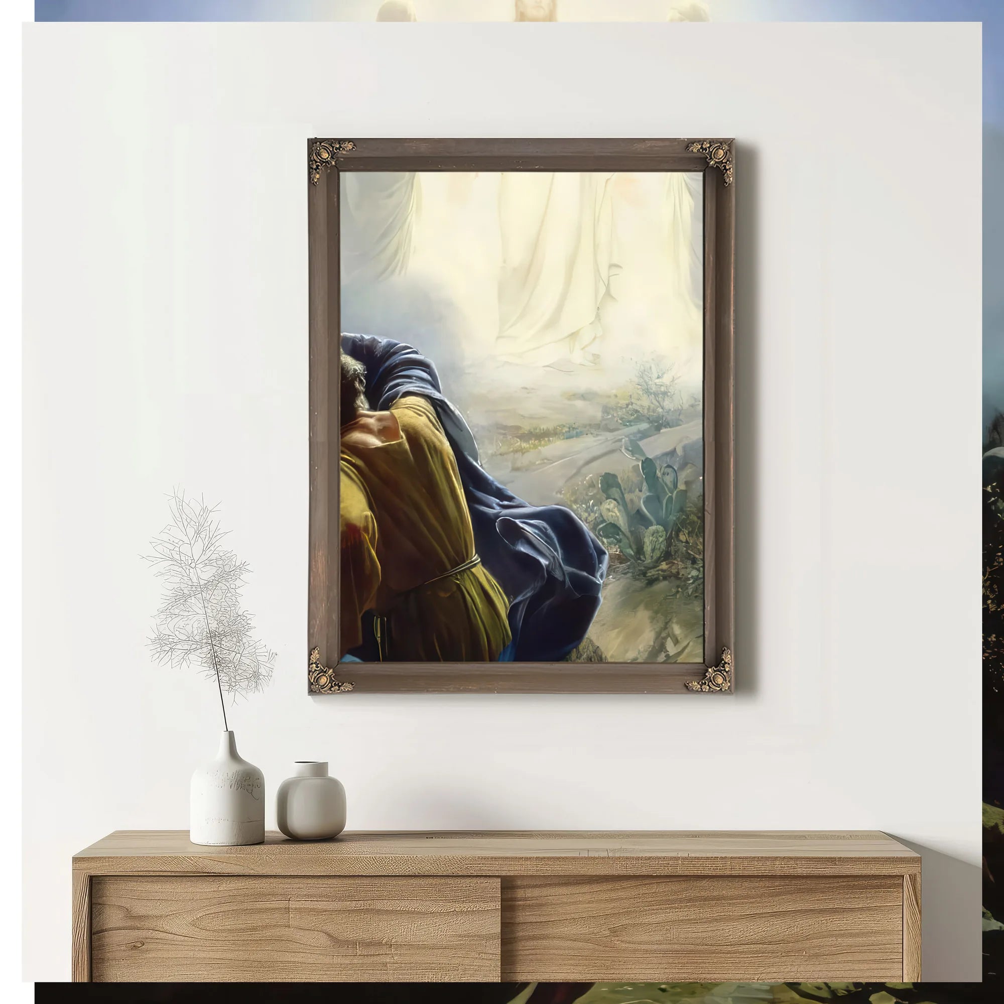 Transfiguration Of Jesus by Carl Bloch Fine Art Print