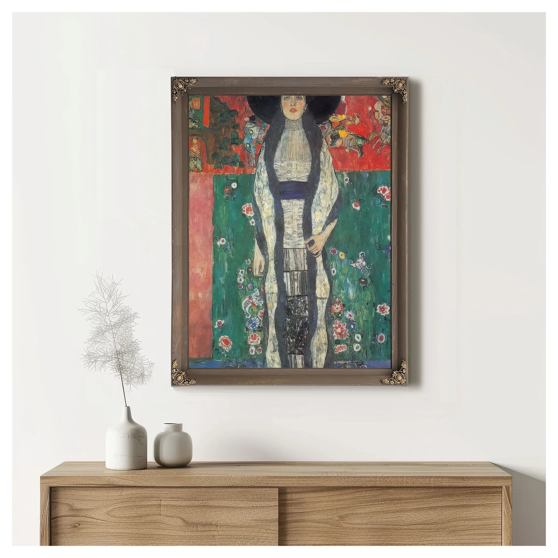 Portrait Of Adele Bloch Bauer Ii By Gustav Klimt Fine Art Print