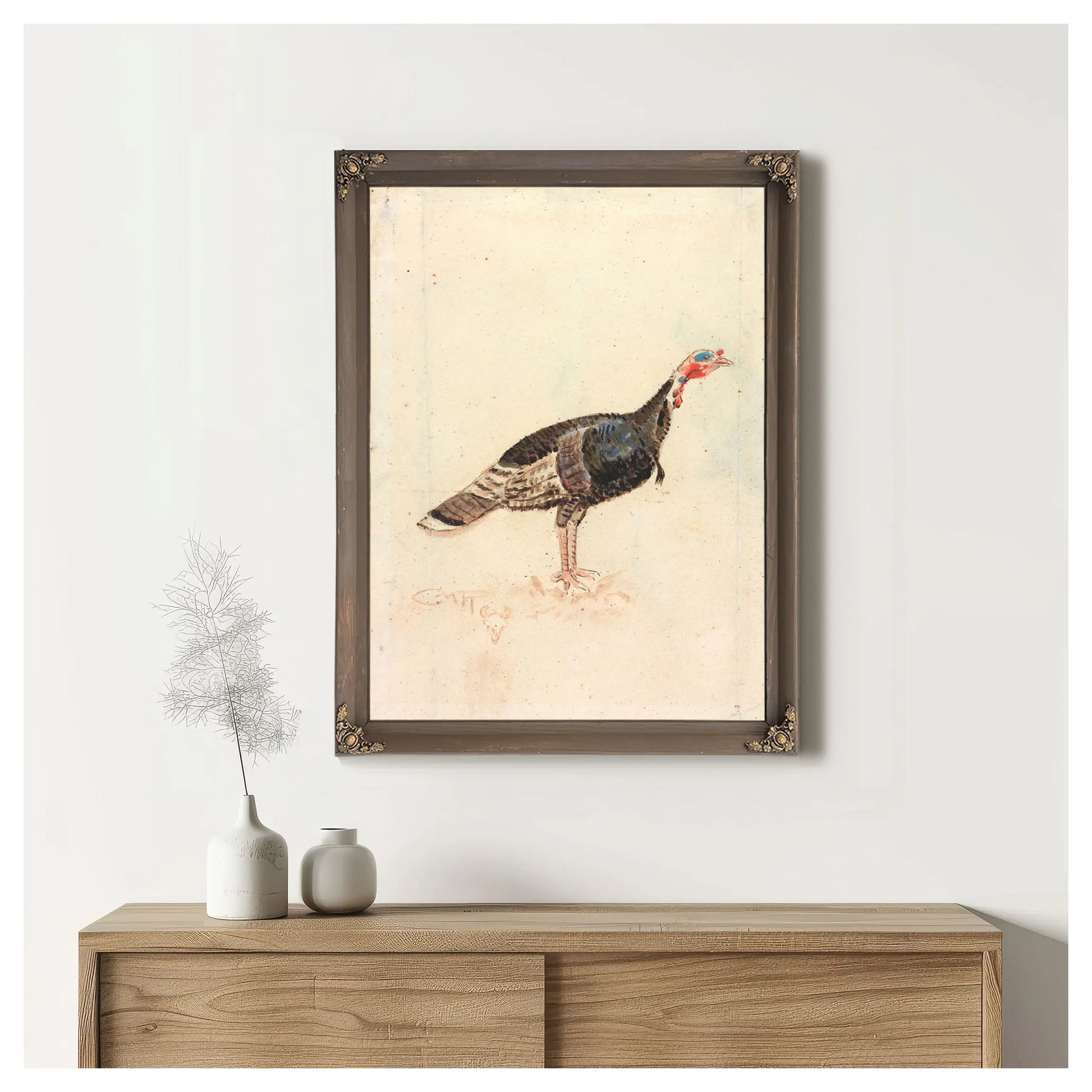 The Turkey by Charles Marion Russell