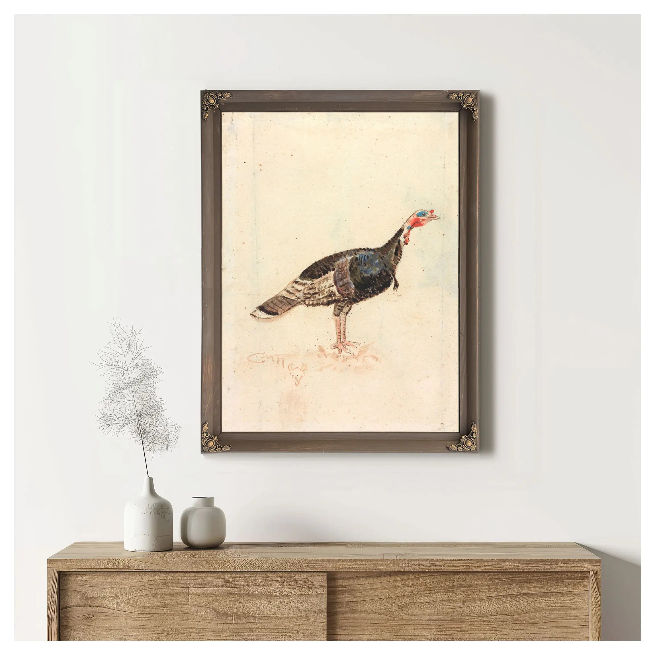 The Turkey by Charles Marion Russell