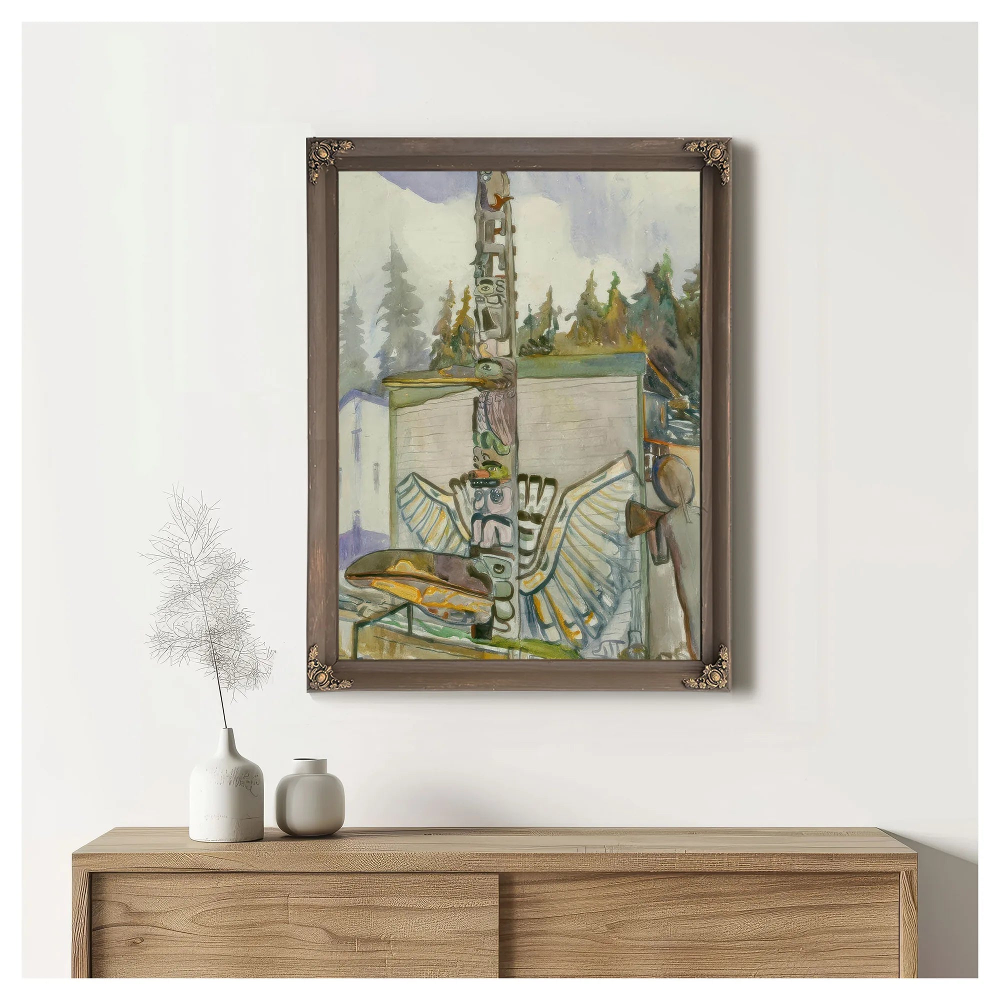 Alert Bay 1910 By Emily Carr Fine Art Print
