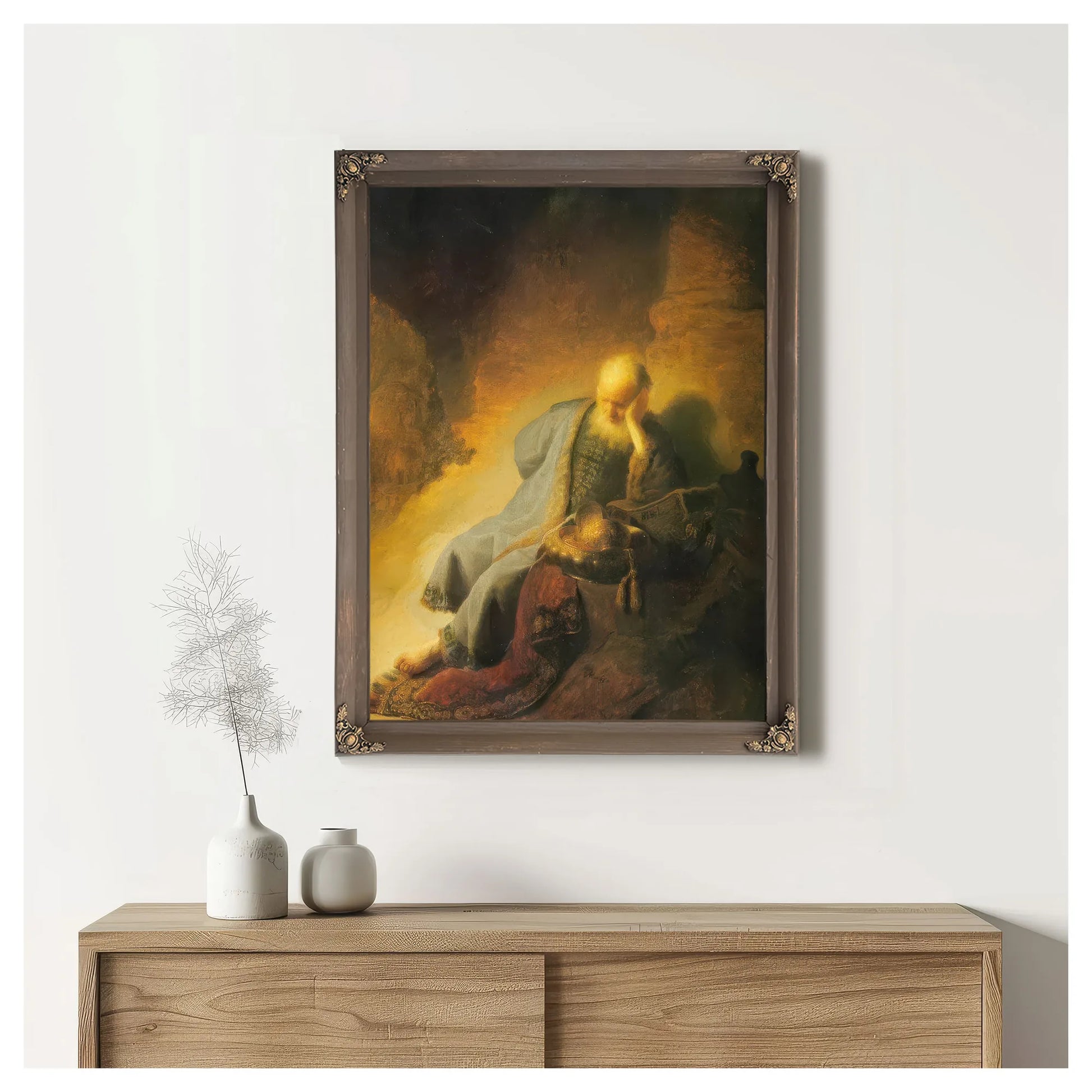Untitled By Rembrandt Fine Art Print