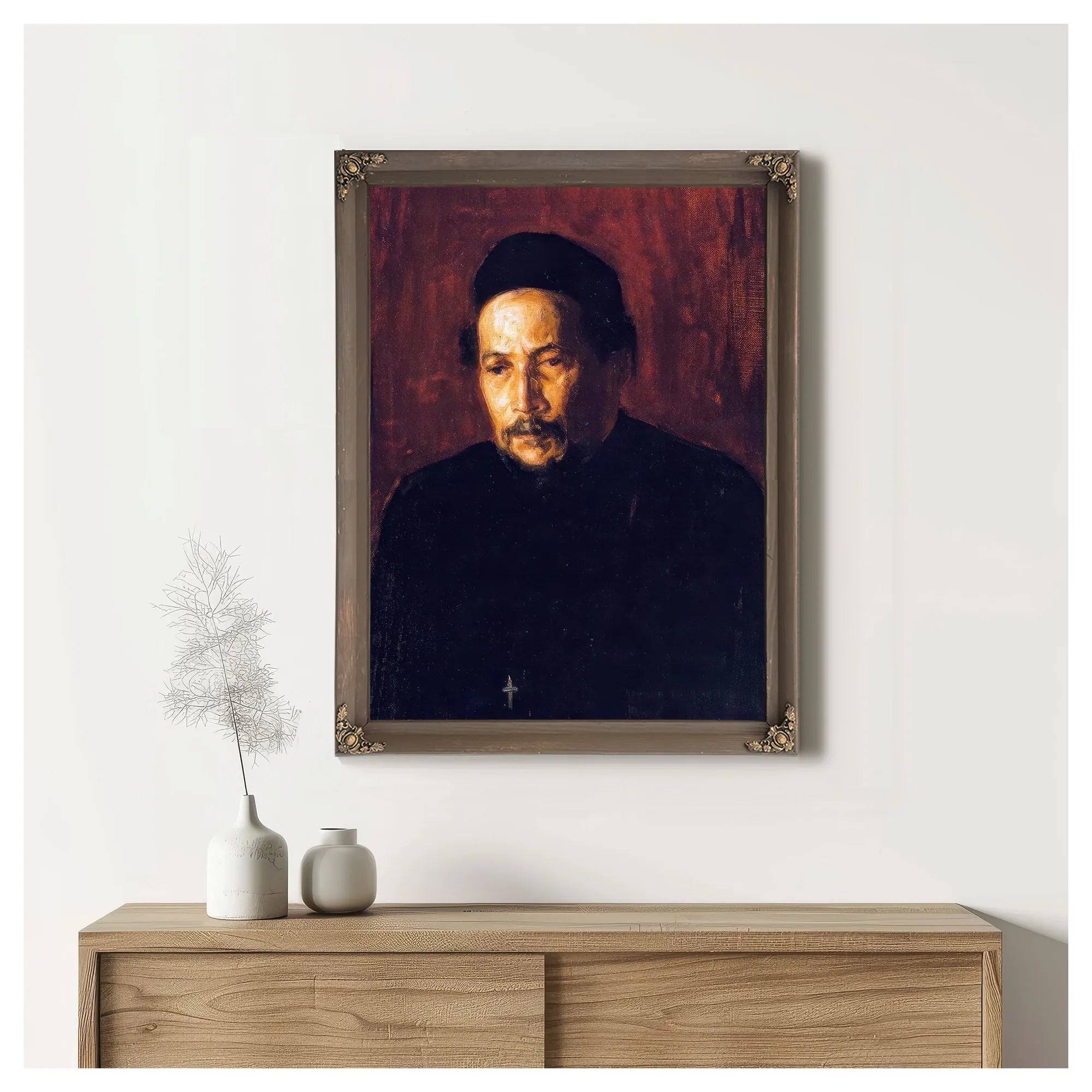 Bishop Benjamin Tucker Tanner By Henry Ossawa Tanner Fine Art Print