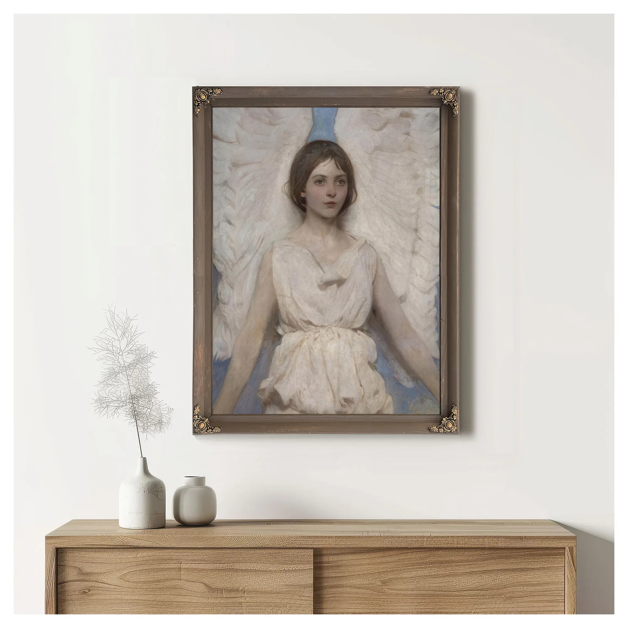 Angel By Abbott Handerson Thayer Fine Art Print