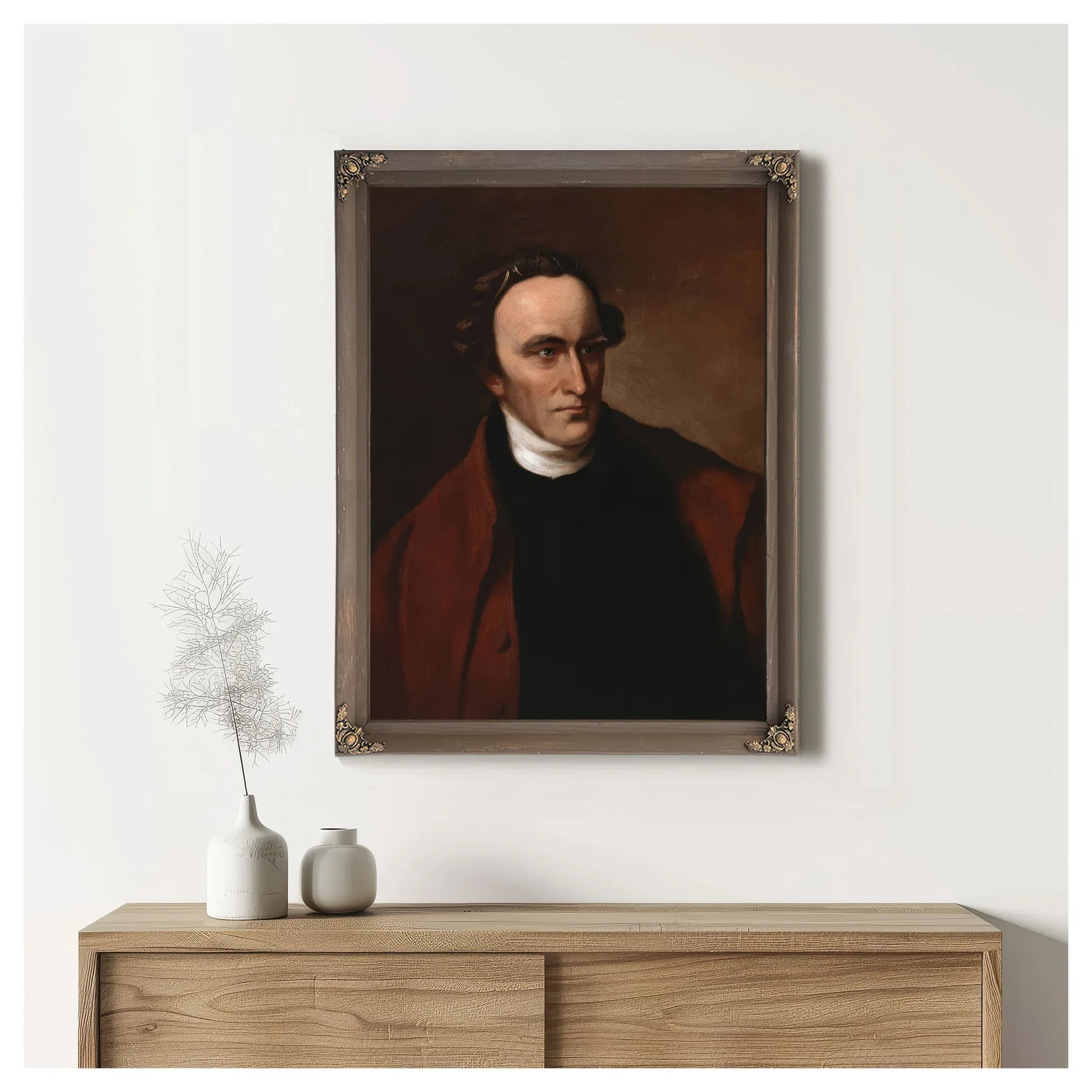 Patrick Henry By Thomas Sully Fine Art Print