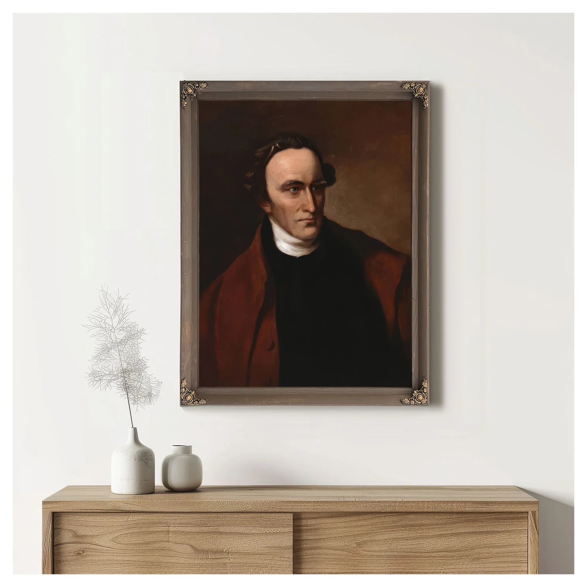 Patrick Henry By Thomas Sully Fine Art Print