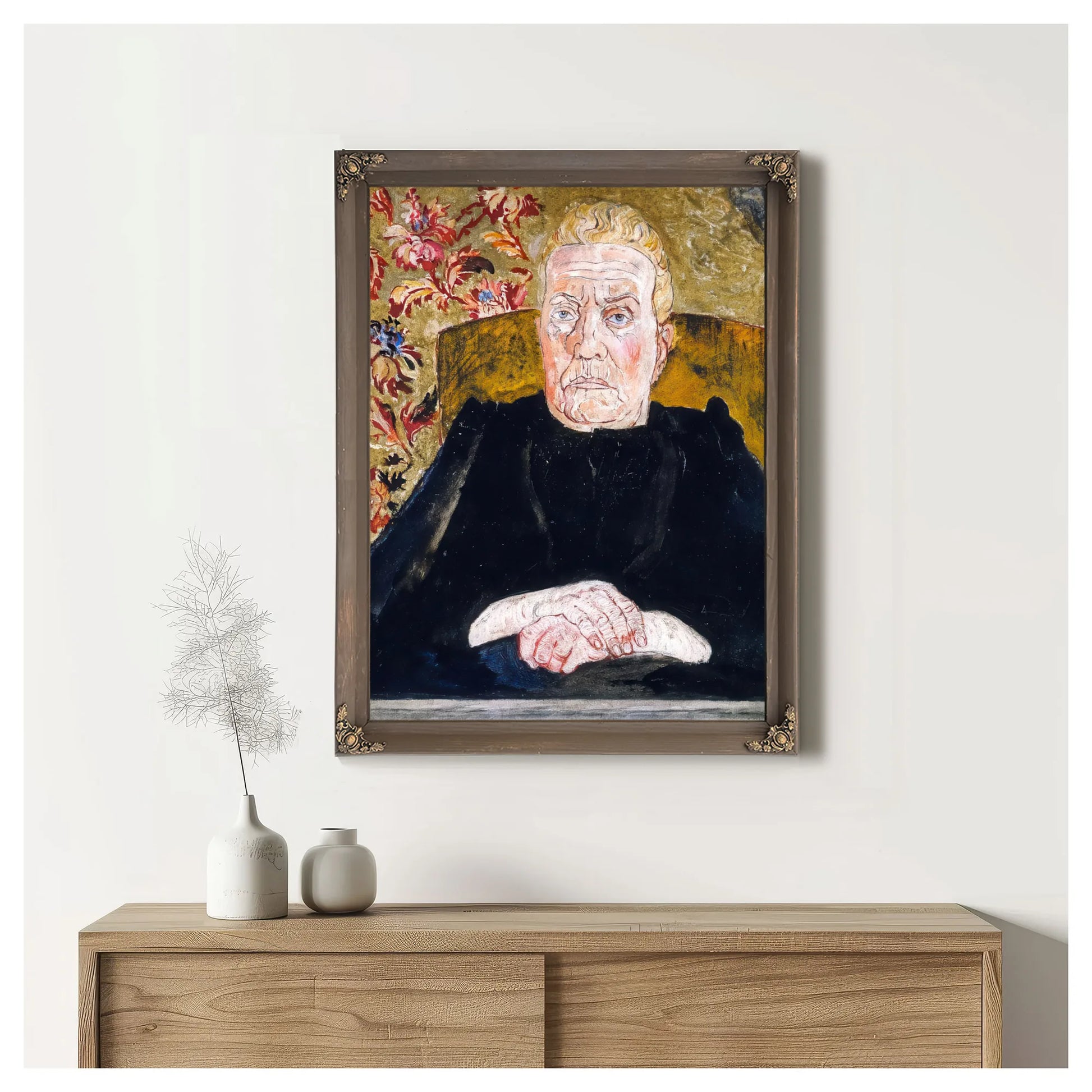 Surly Countenance By James Ensor Fine Art Print