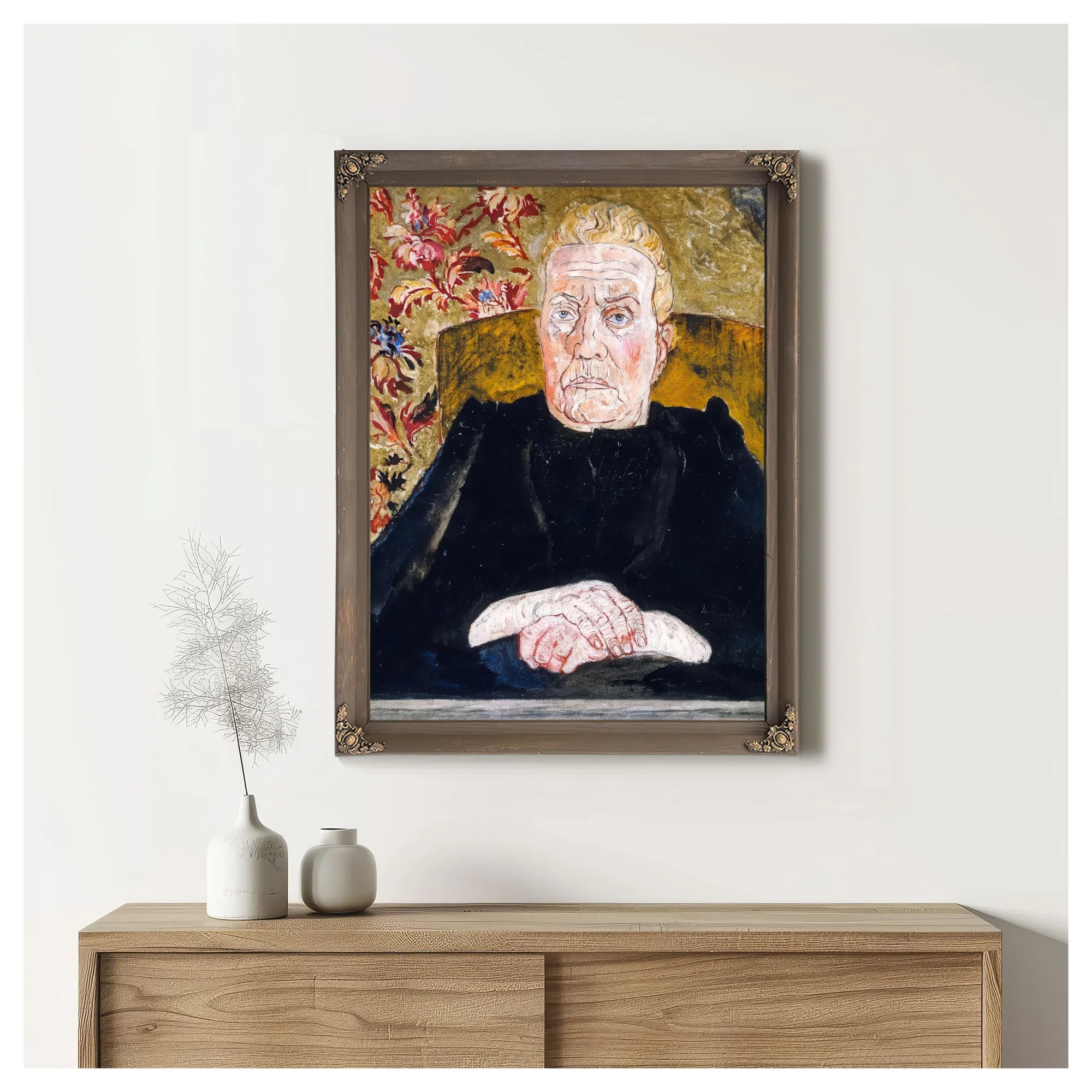 Surly Countenance By James Ensor Fine Art Print