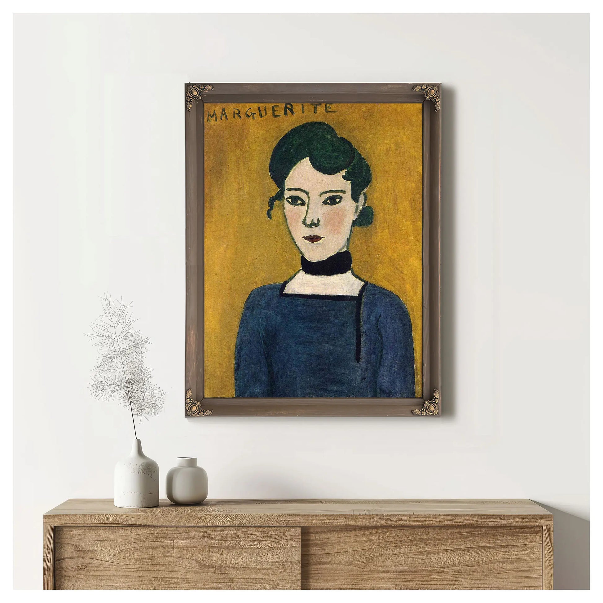 Portrait Of Marguerite by Henri Matisse