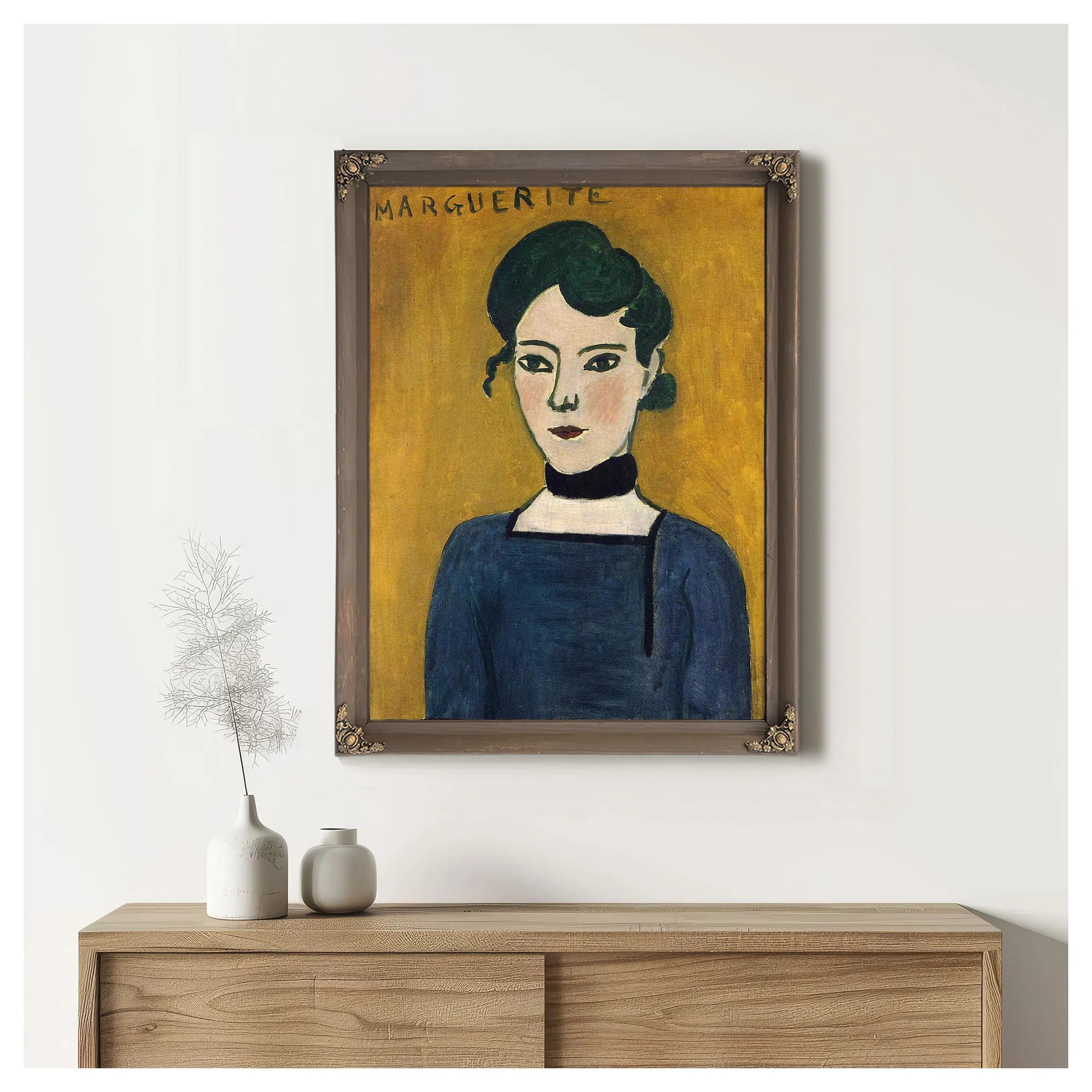 Portrait Of Marguerite by Henri Matisse