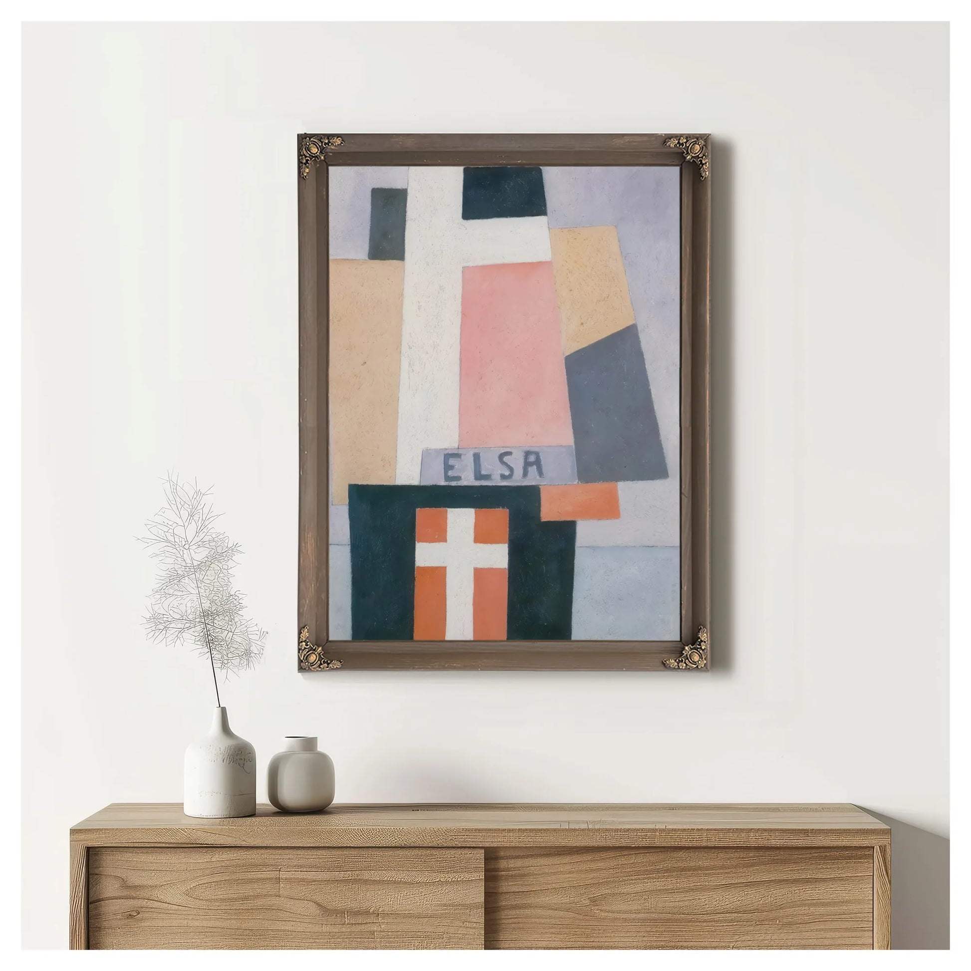 Elsa 1917 By Marsden Hartley Fine Art Print