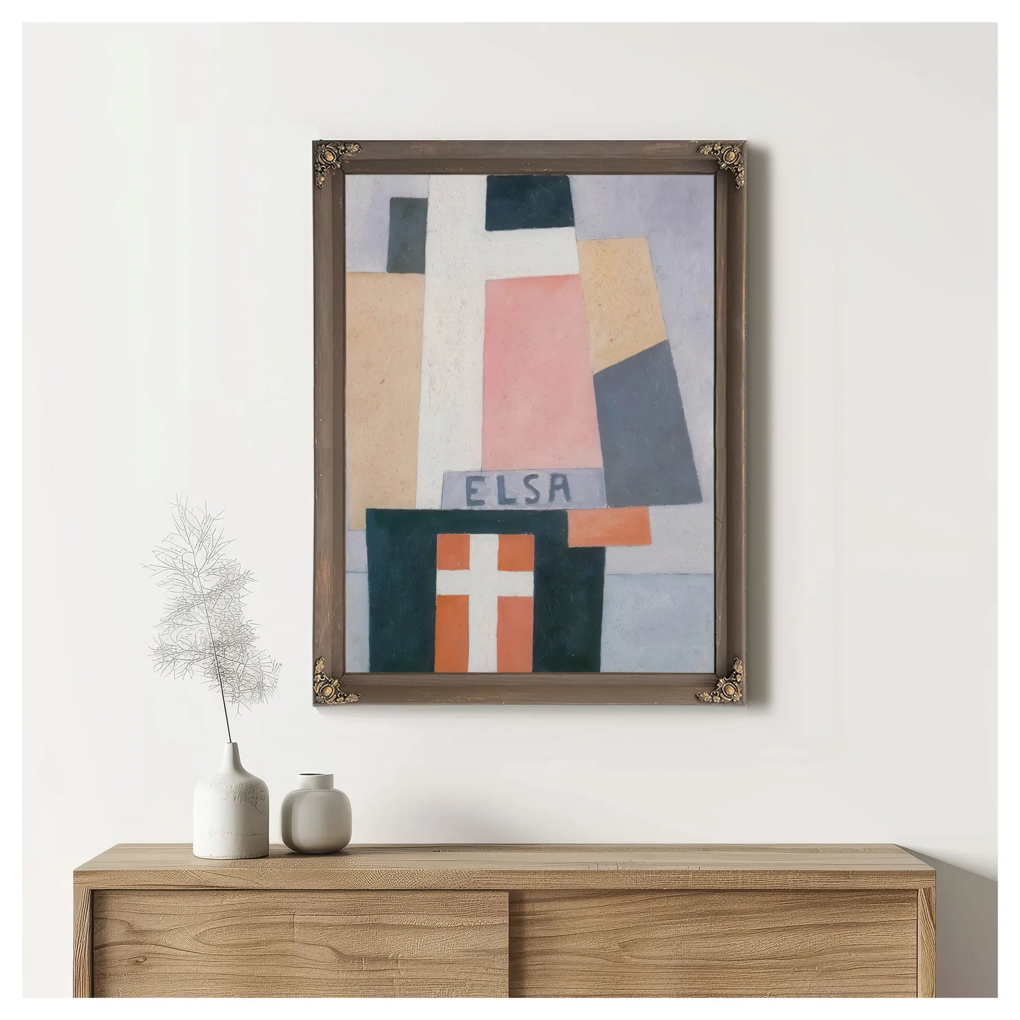 Elsa 1917 By Marsden Hartley Fine Art Print