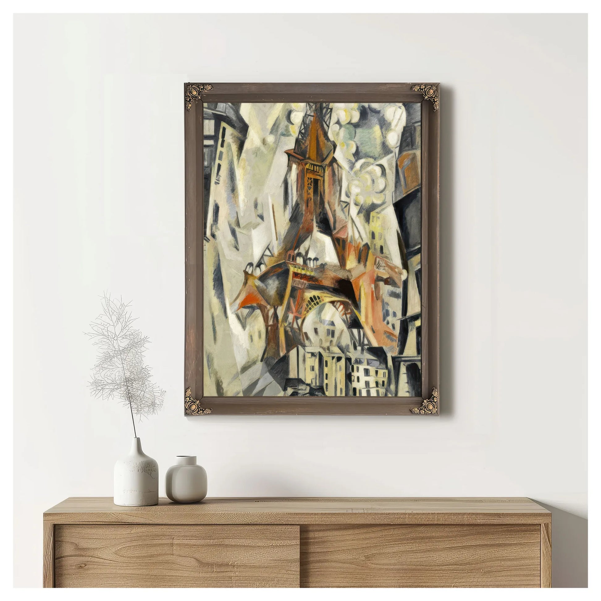 Eiffel Tower (Tour Eiffel) By Robert Delaunay Fine Art Print