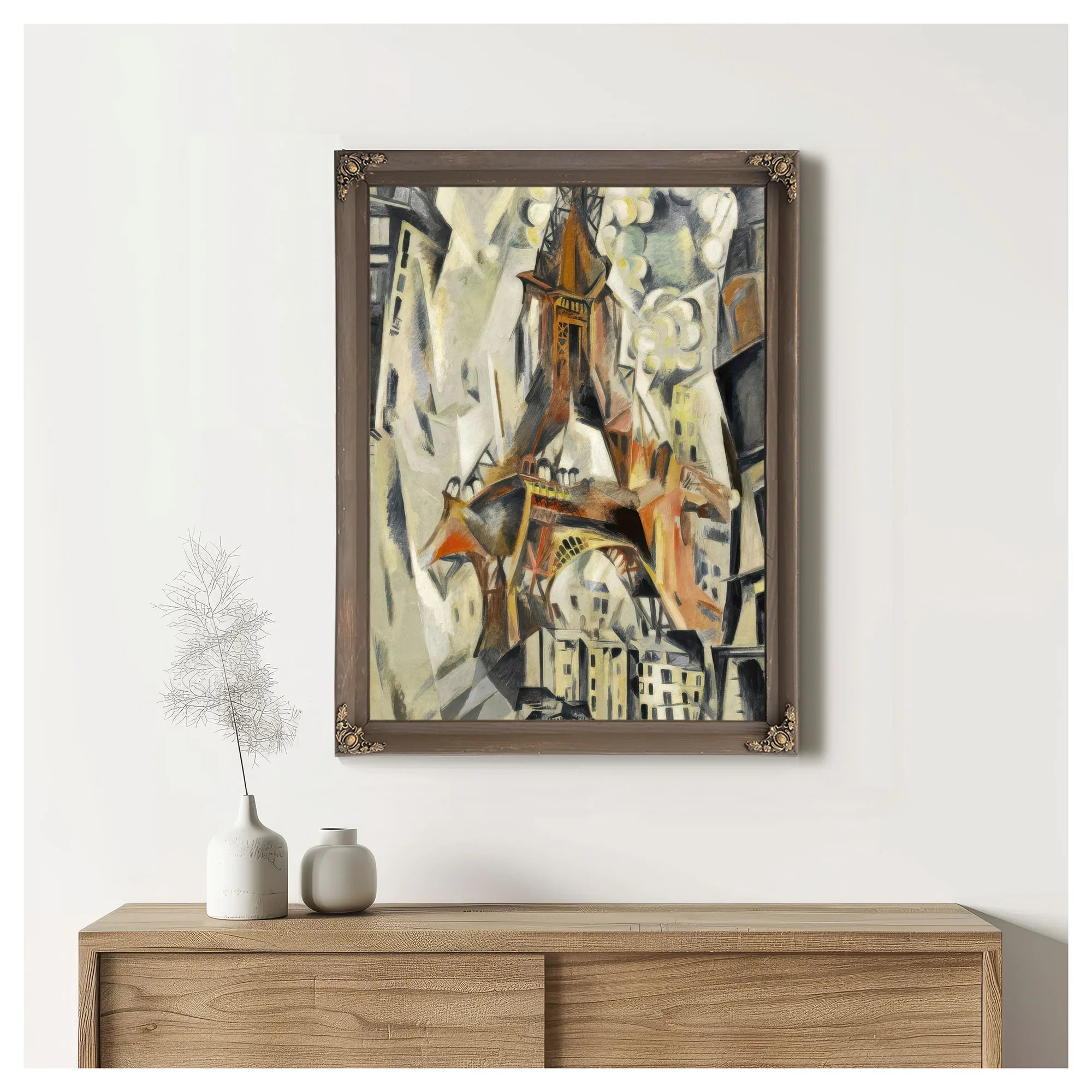 Eiffel Tower (Tour Eiffel) By Robert Delaunay Fine Art Print