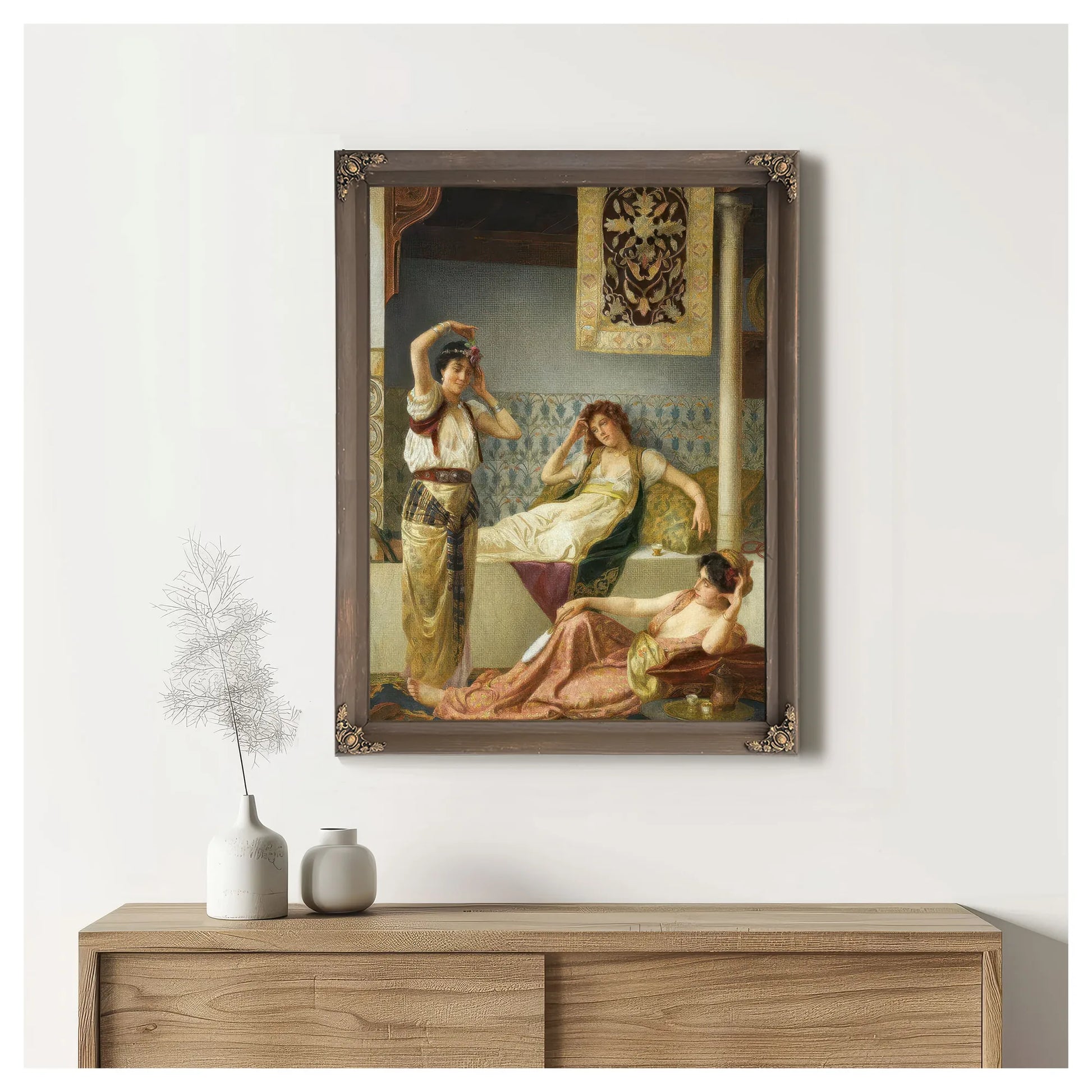 In The Harem By Vincent Stiepevich Fine Art Print