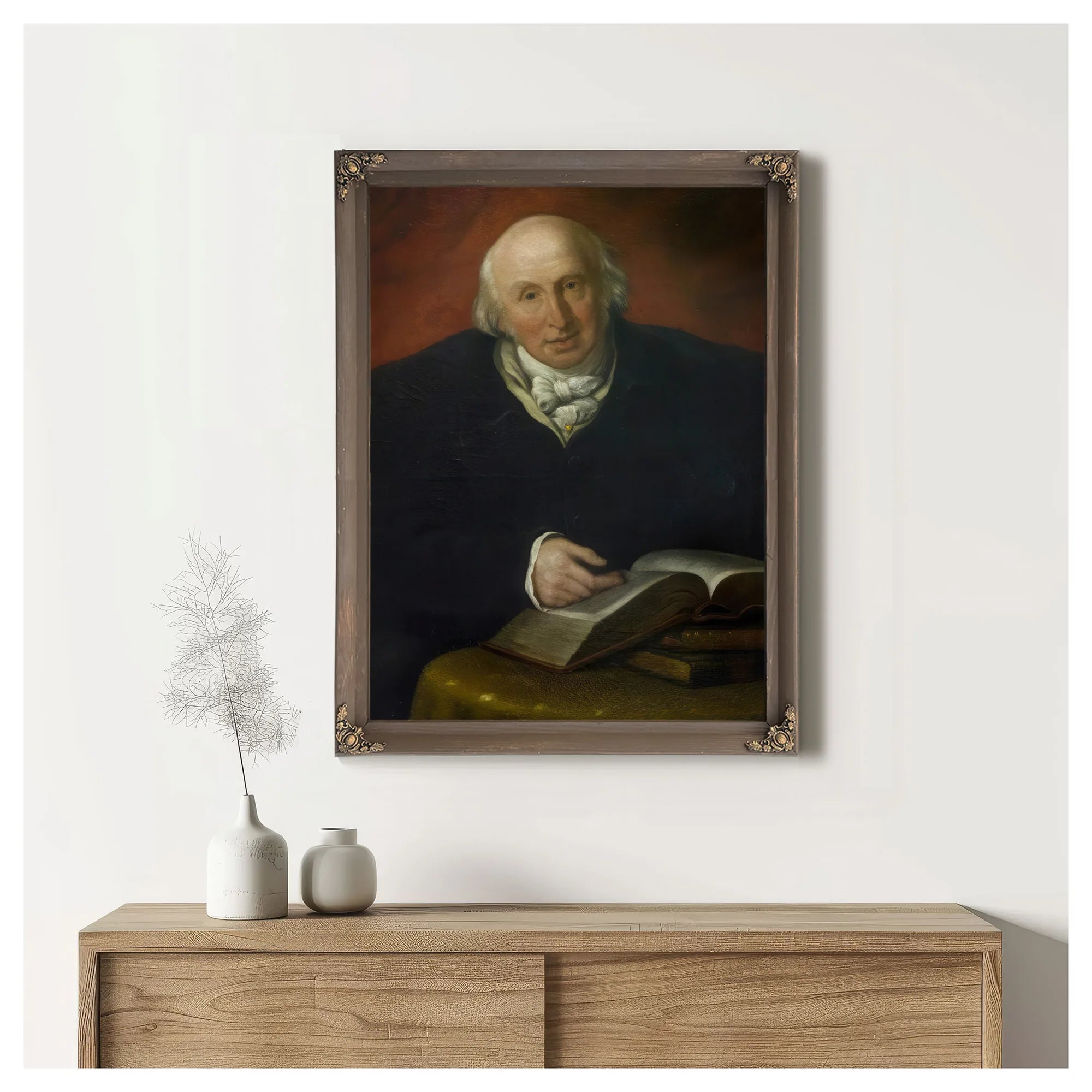 Joseph Hardcastle By William Etty Fine Art Print