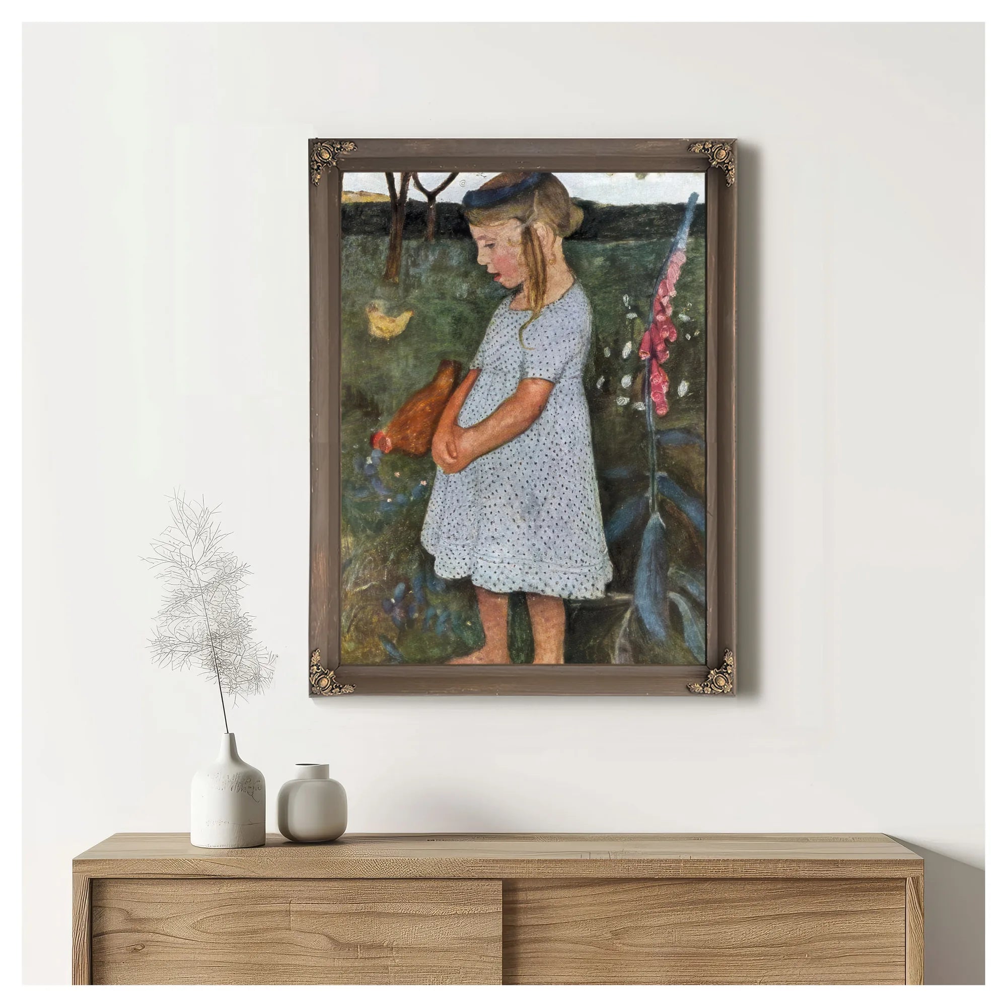 Elsbeth By Paula Modersohn Becker Fine Art Print