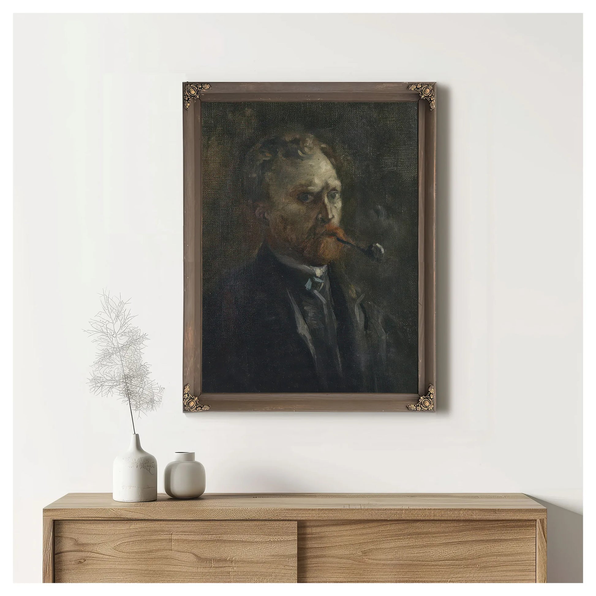 Self Portrait 7 By Vincent Van Gogh Fine Art Print
