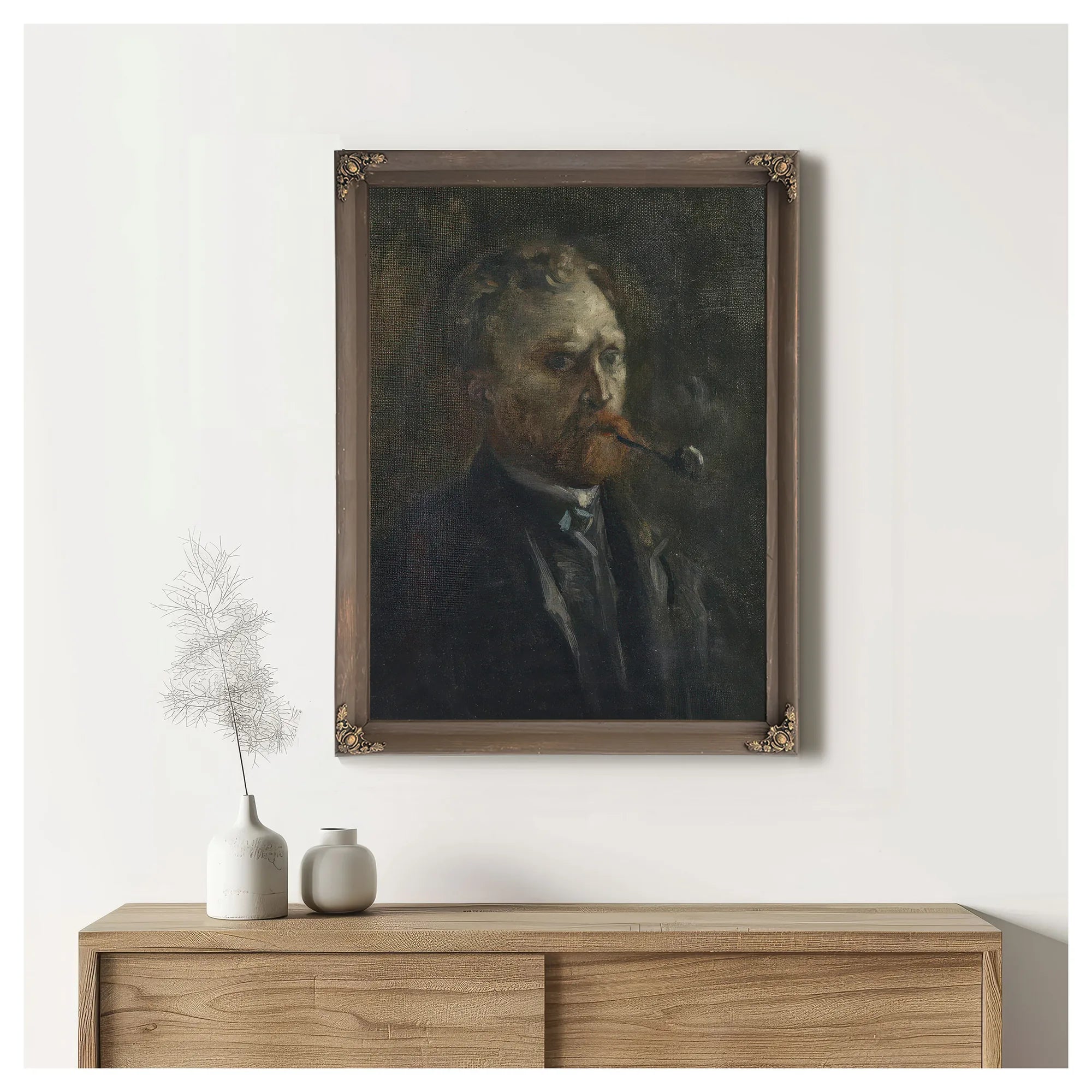 Self Portrait 7 By Vincent Van Gogh Fine Art Print