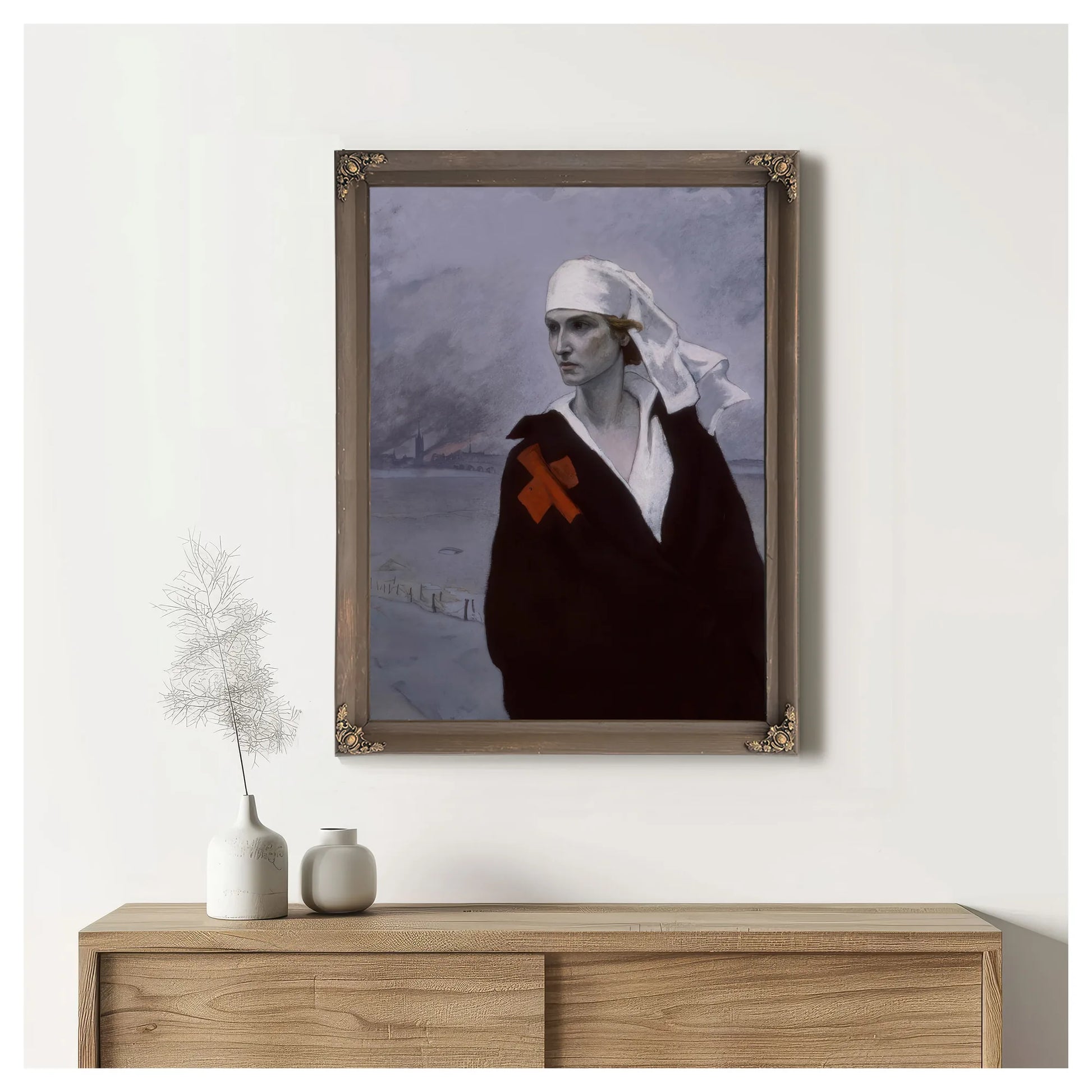 La France Croisee 1914 By Romaine Brooks Fine Art Print