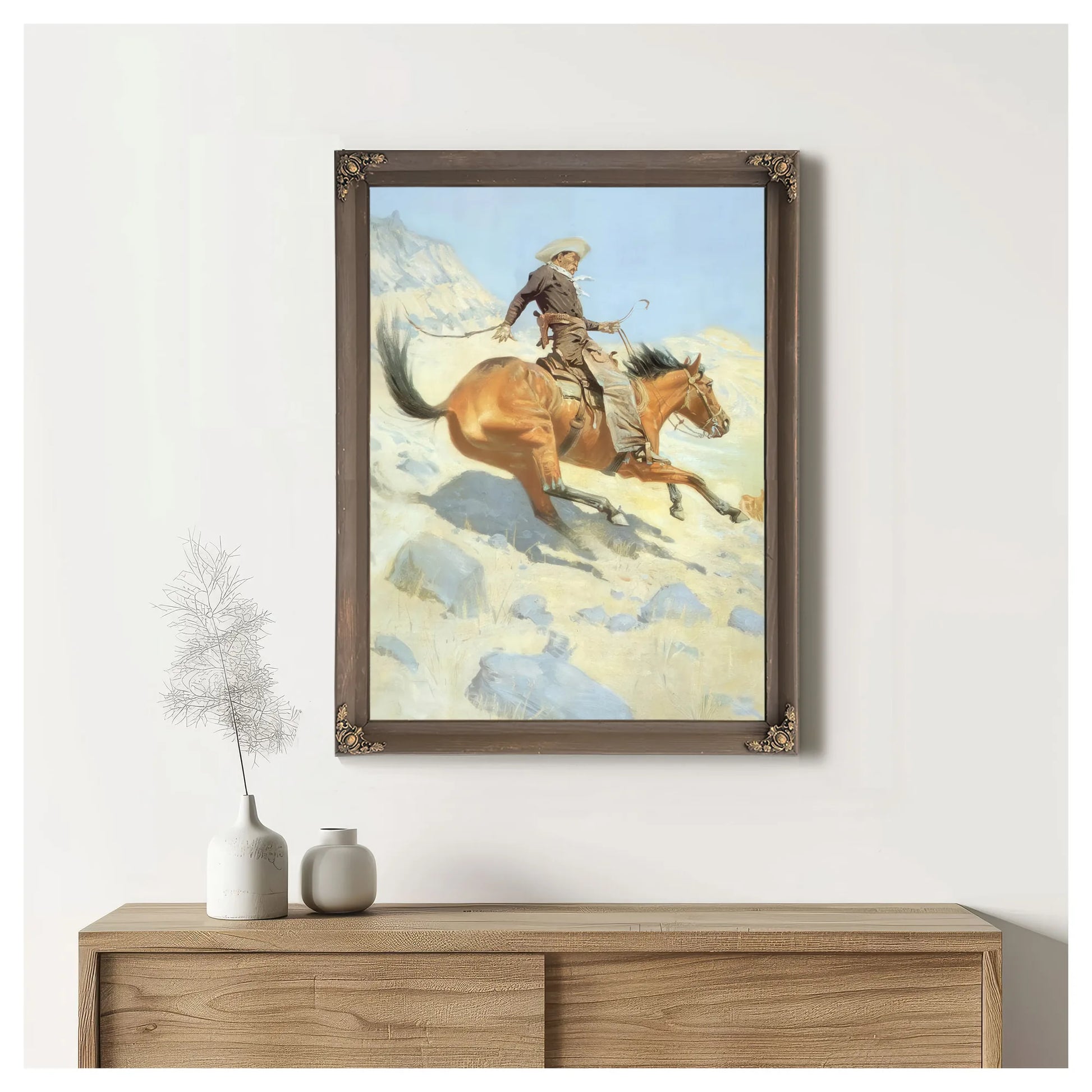 The Cow Boy By Frederic Remington Fine Art Print