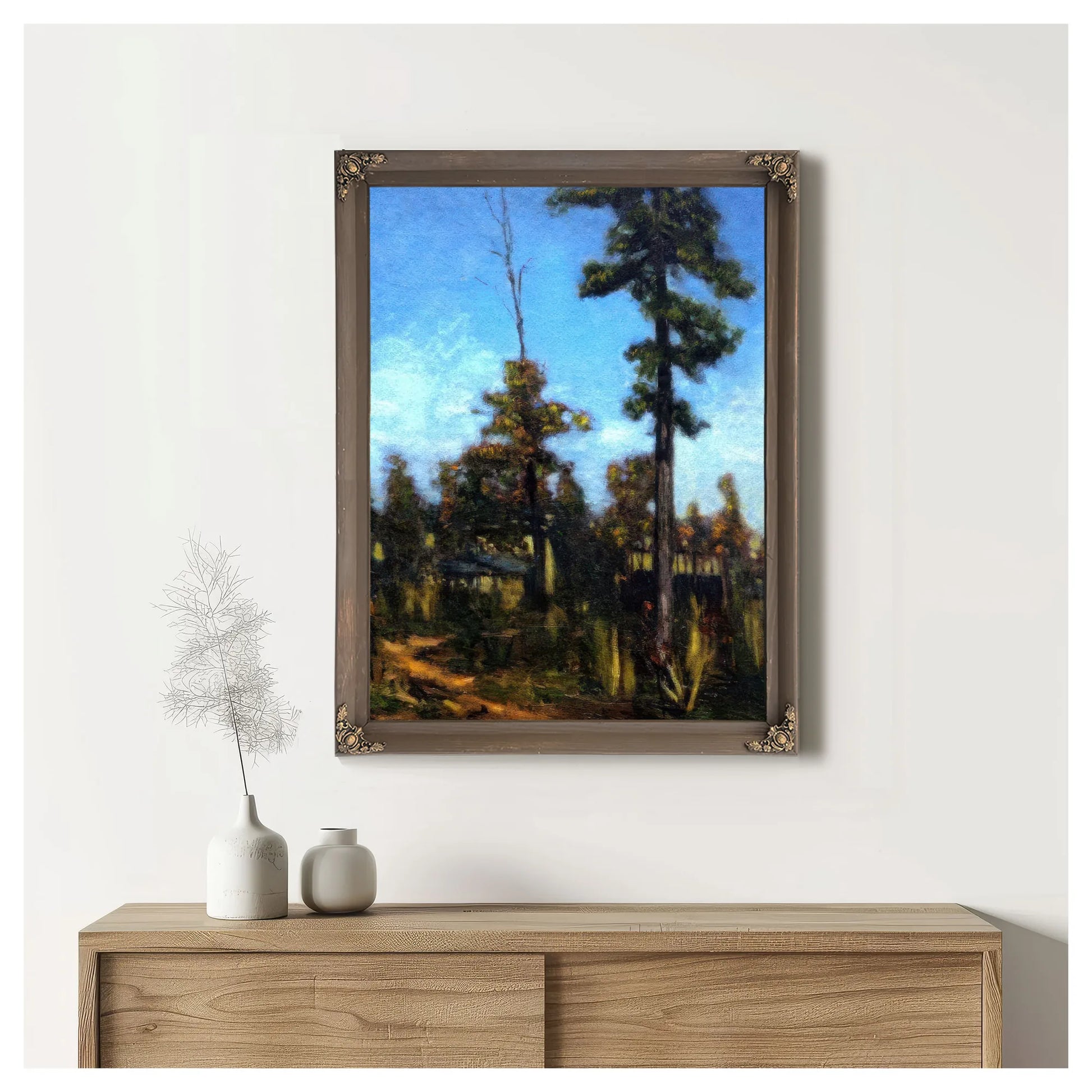 Untitled Landscape By Henry Ossawa Tanner Fine Art Print