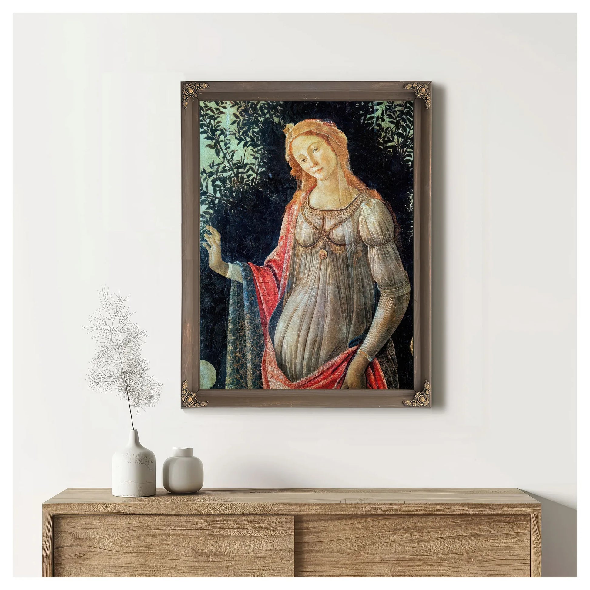 Primavera Detail Of Venus By Sandro Botticelli Fine Art Print