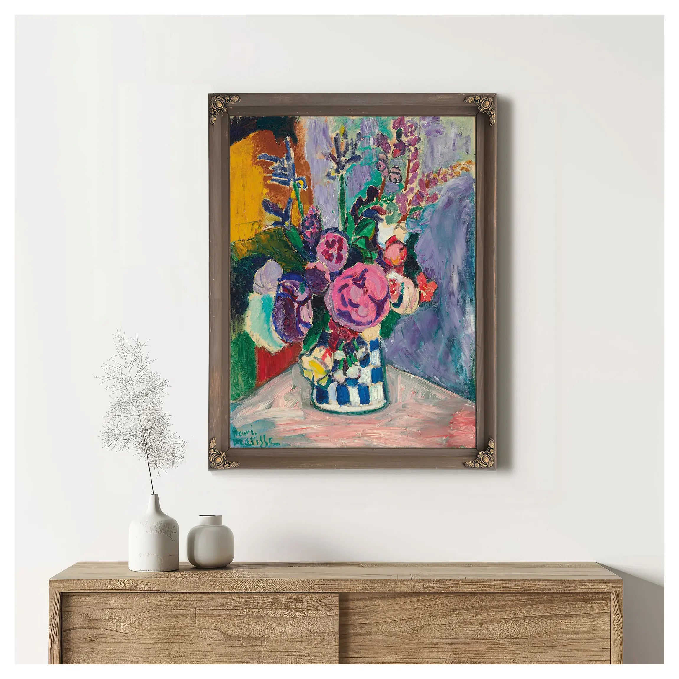 Vase Of Flowers 1 by Henri Matisse