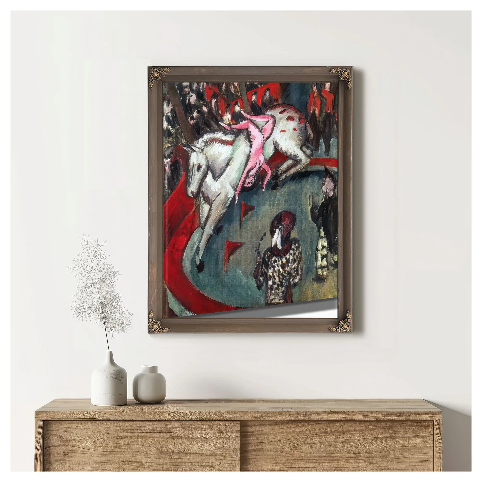 Circus (Circus Horsewoman) By Ernst Ludwig Kirchner Fine Art Print