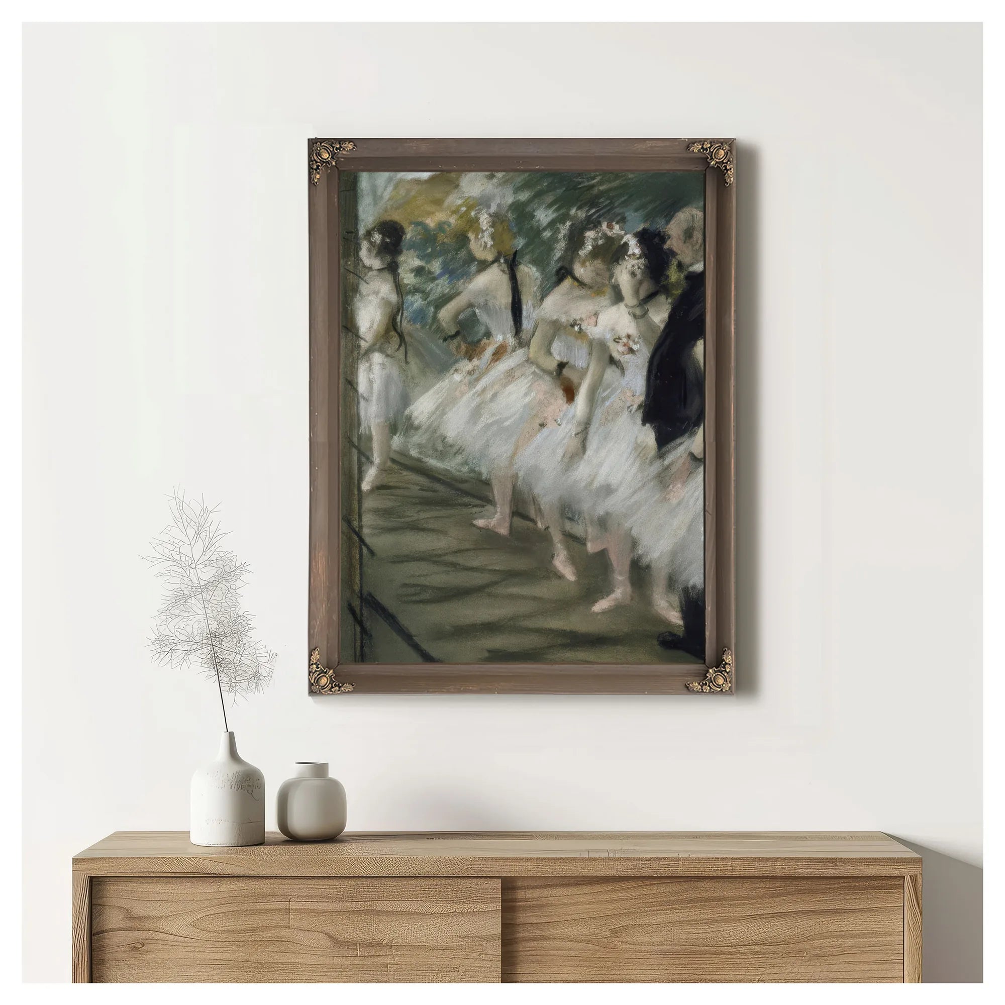 The Ballet By Edgar Degas Fine Art Print