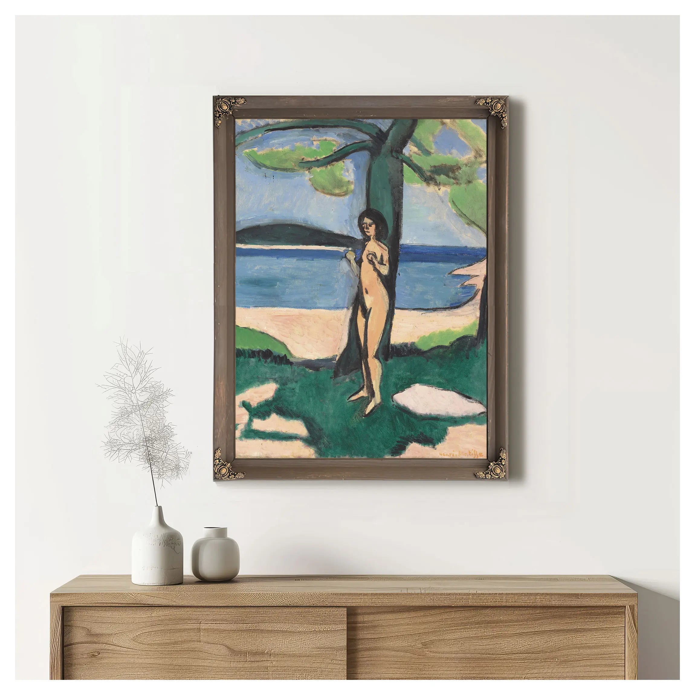 Nu Sous Les Arbres (Nude Under Trees) by Henri Matisse