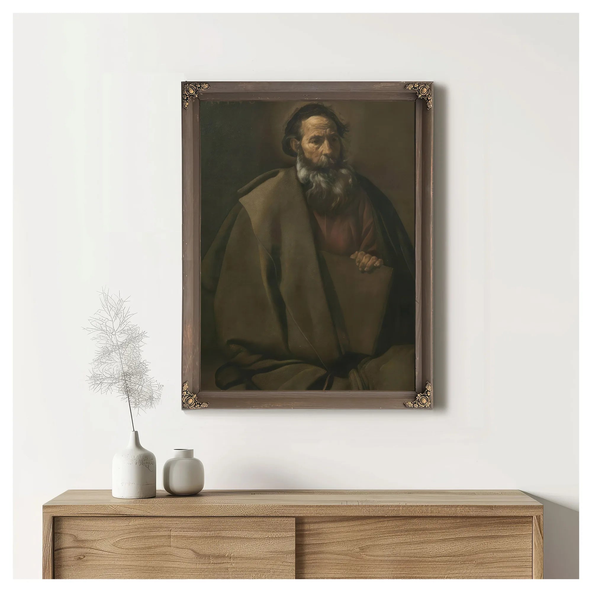 Sant Paul By Diego Velazquez Fine Art Print