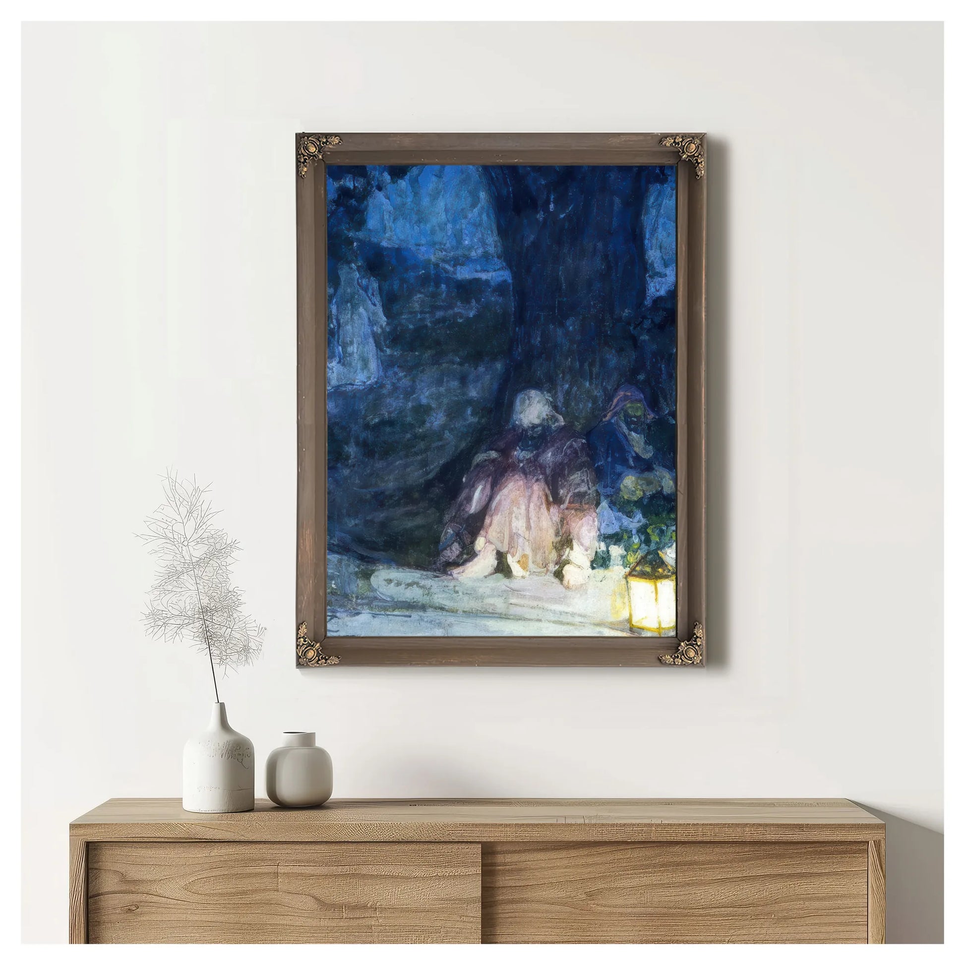 The Sleeping Disciples By Henry Ossawa Tanner Fine Art Print