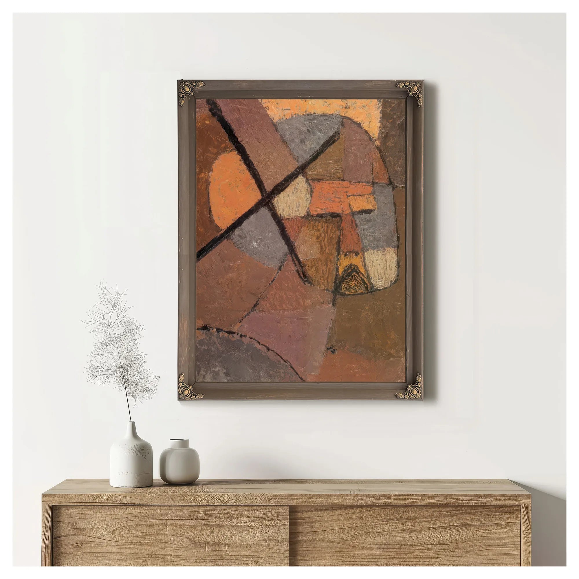 Struck From The List 1933 G4 (424) By Paul Klee Fine Art Print