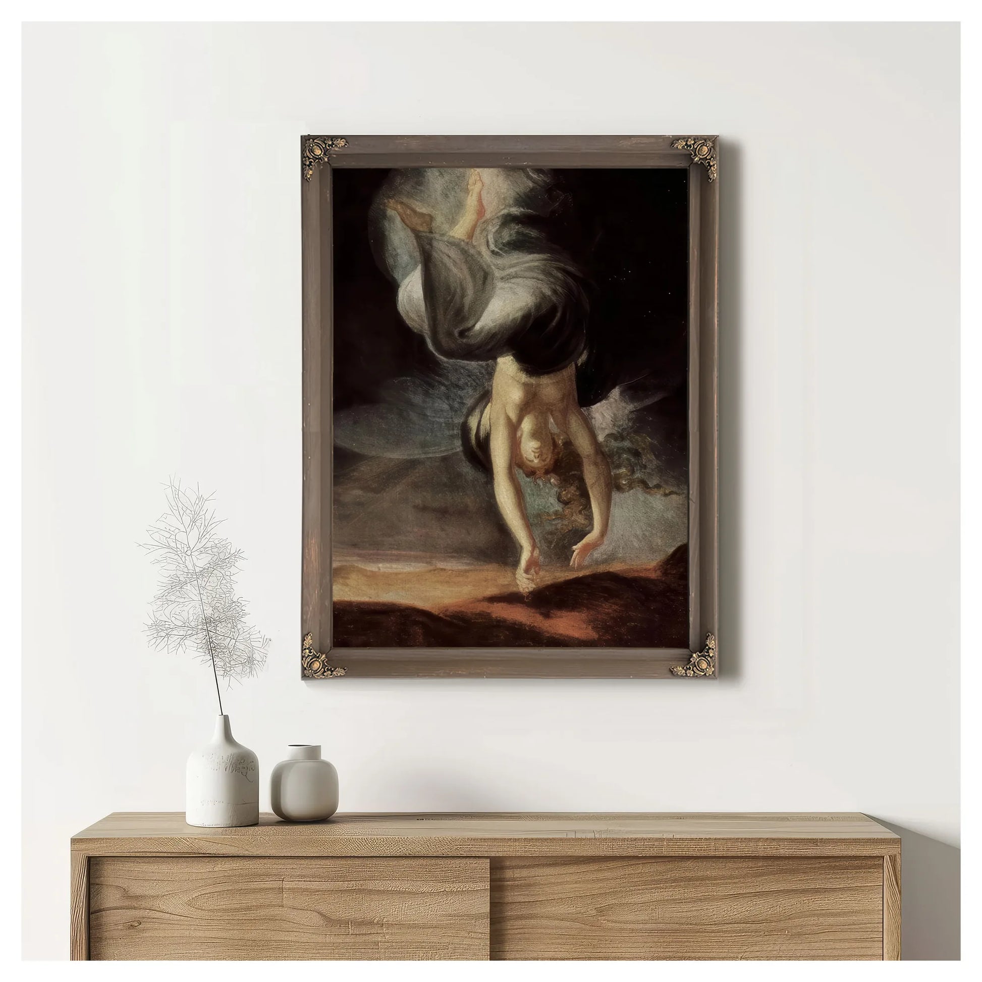 The Fairy Queen Titania Finds The Magic Ring On The Beach By Henry Fuseli Fine Art Print
