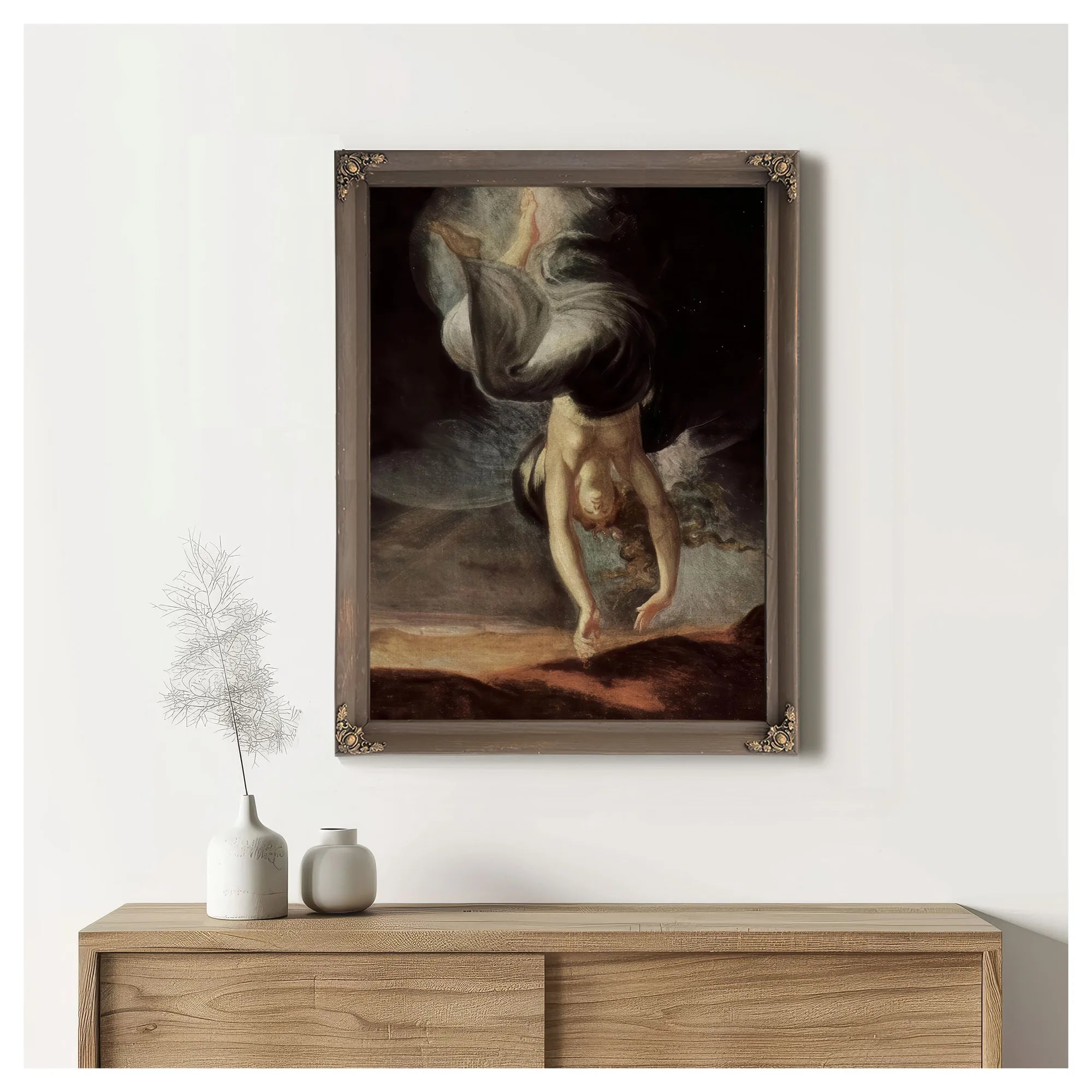 The Fairy Queen Titania Finds The Magic Ring On The Beach By Henry Fuseli Fine Art Print