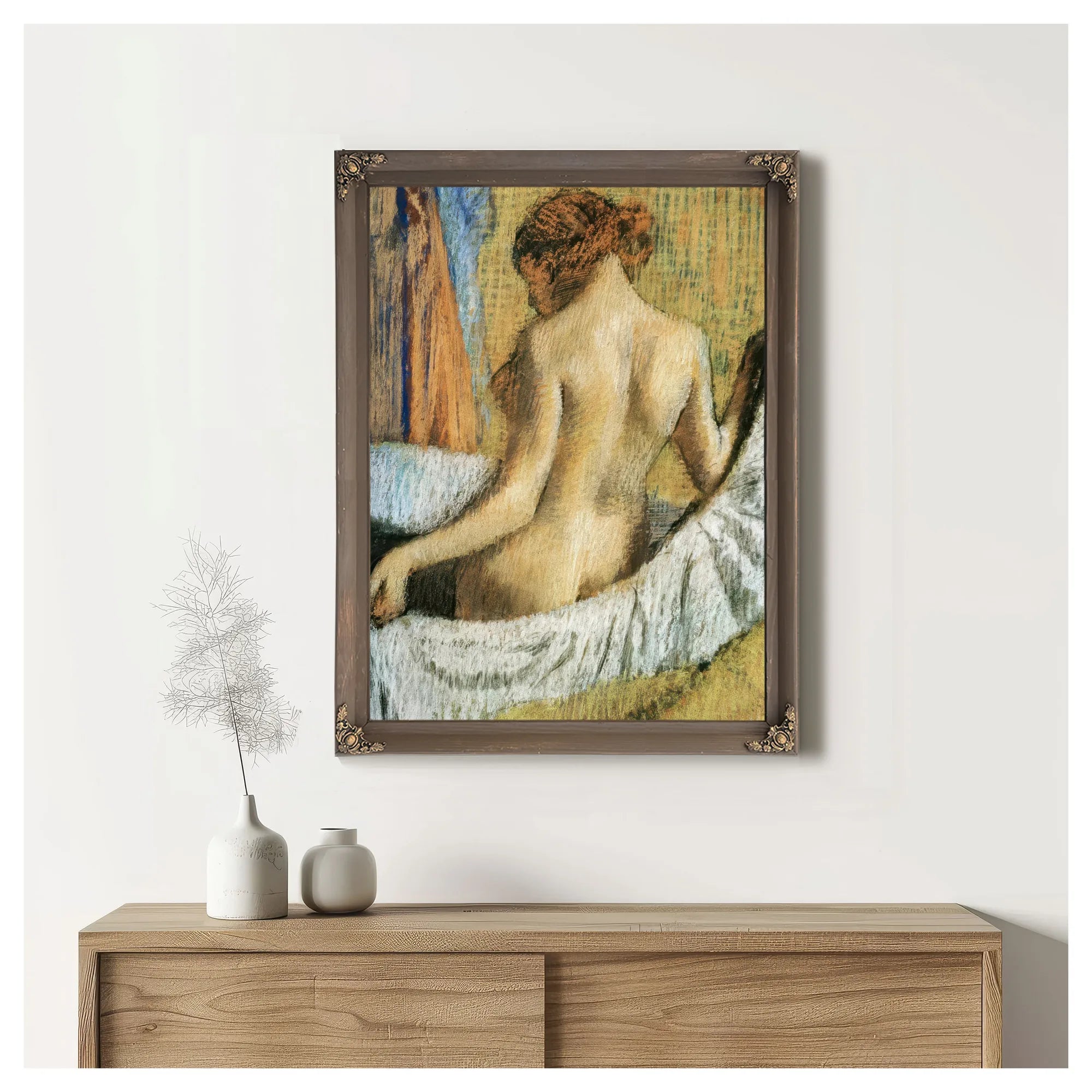 After The Bath 6 By Edgar Degas Fine Art Print