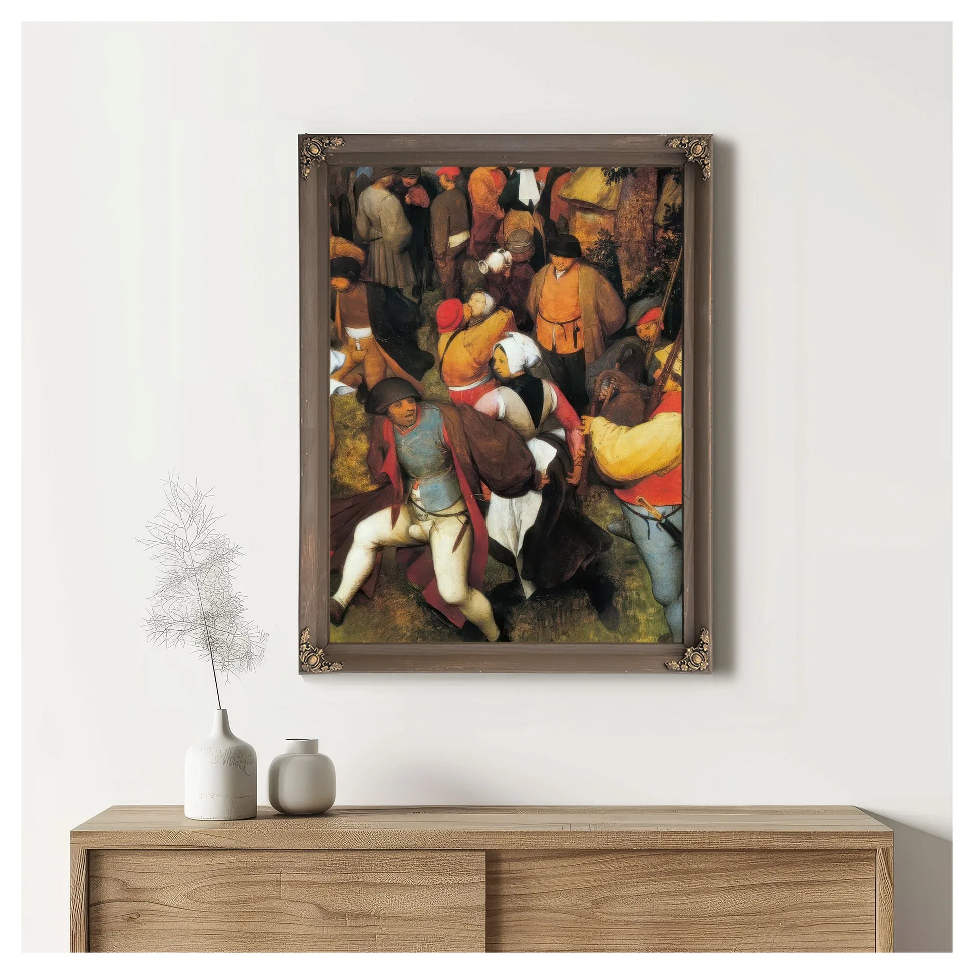 The Wedding Dance In The Open Air By Pieter Bruegel Fine Art Print