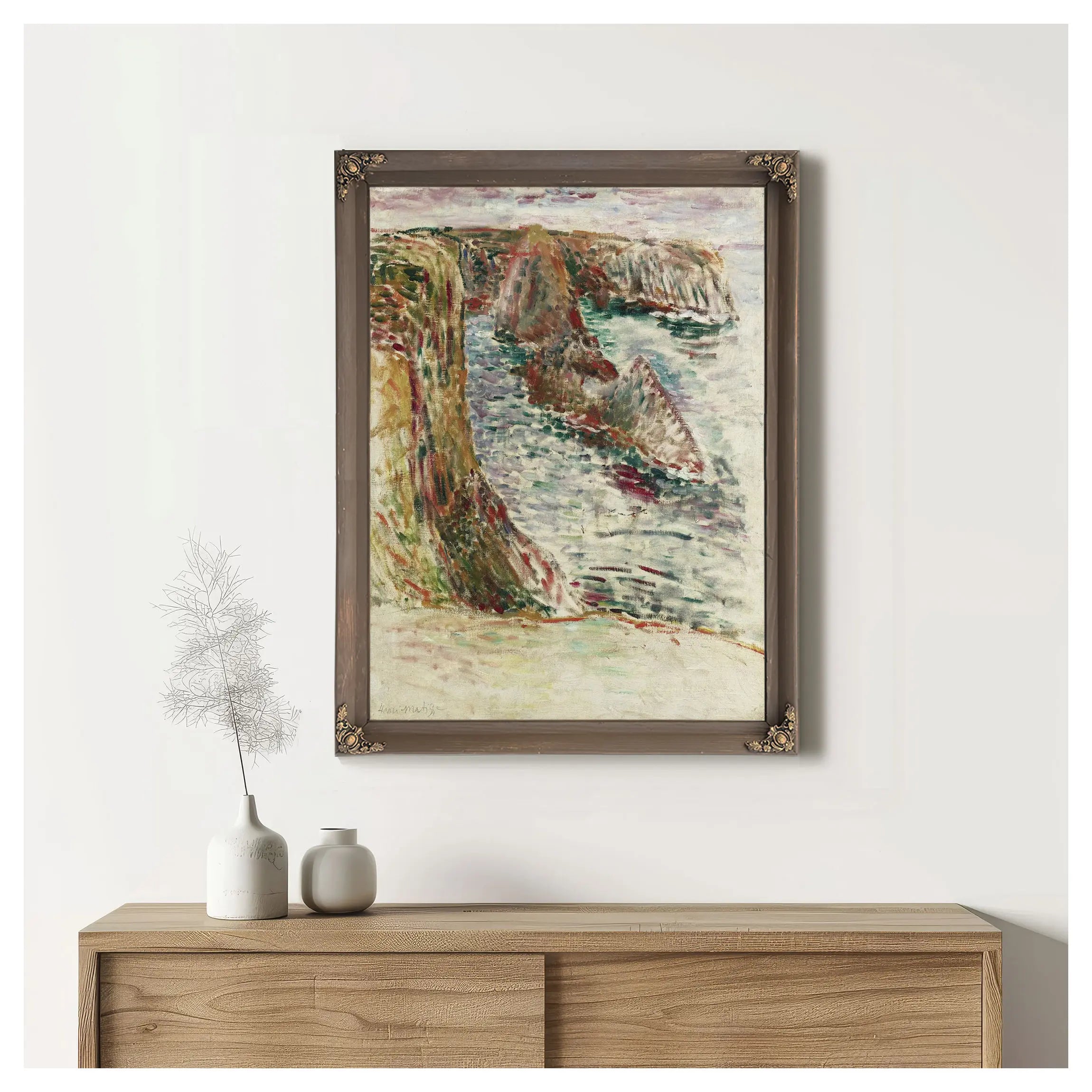The Gorge Of The Petit Ailly Varengeville by Henri Matisse