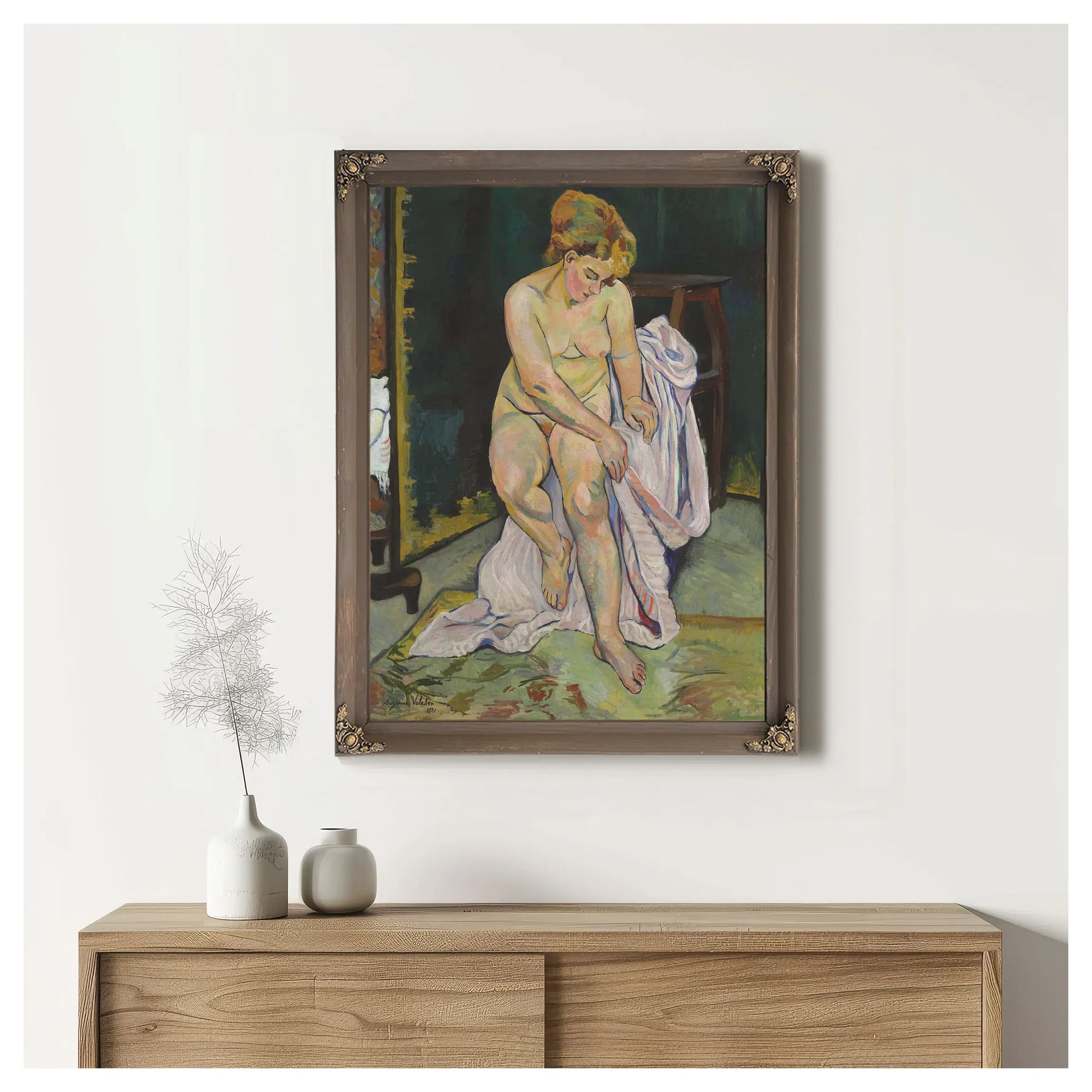 Nu A La Draperie by Suzanne Valadon