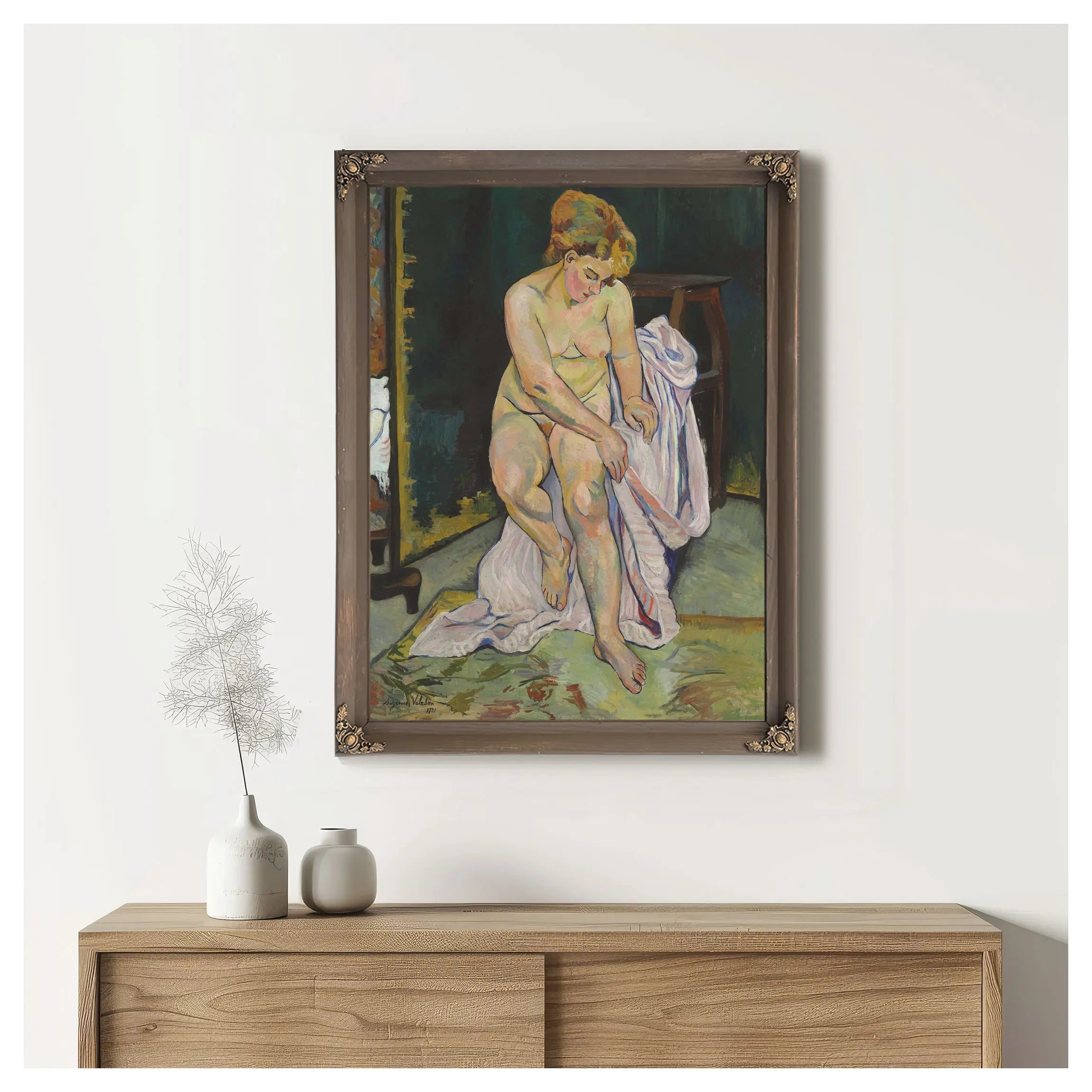 Nu A La Draperie by Suzanne Valadon