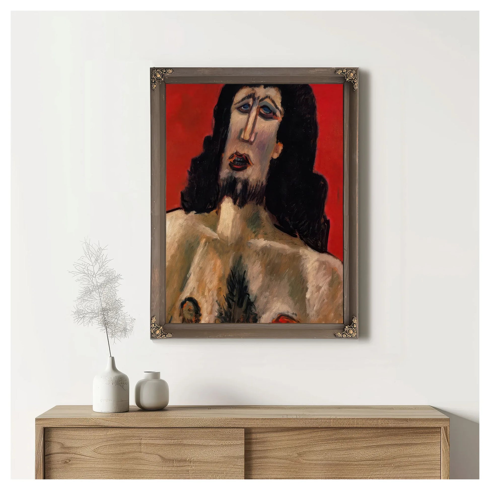 Christ By Marsden Hartley Fine Art Print