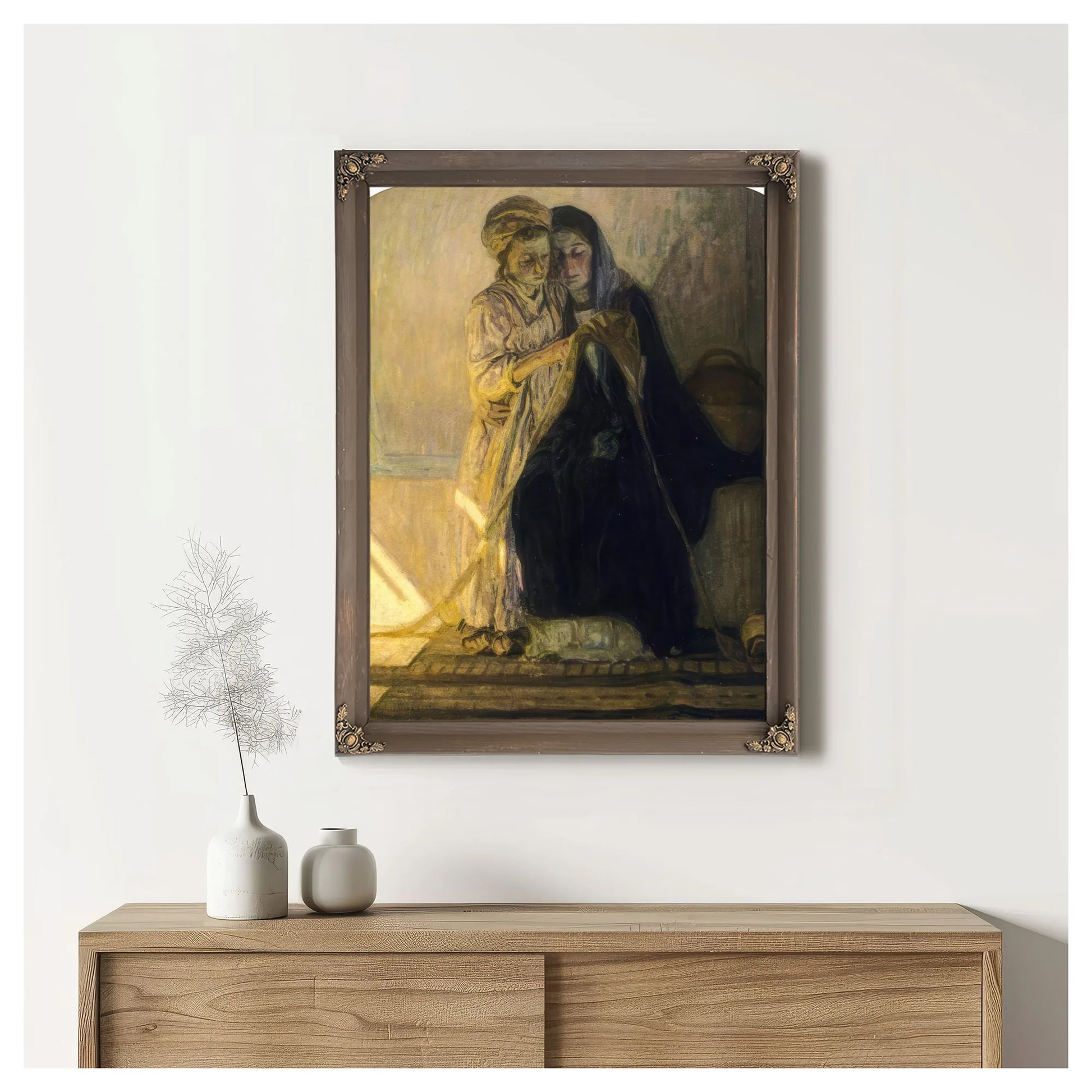 Christ Learning To Read By Henry Ossawa Tanner Fine Art Print