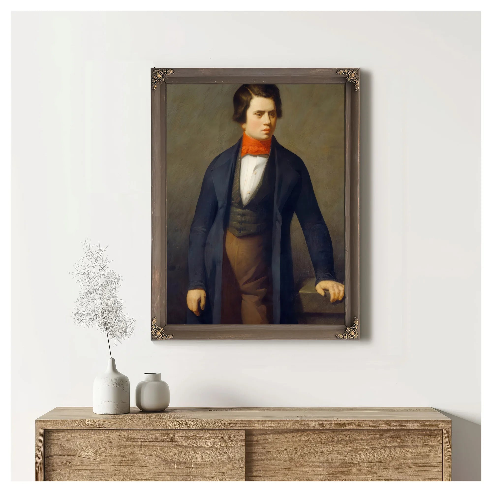 Leconte De Lisle By Jean Francois Millet Fine Art Print